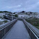 Review photo of Henderson Beach State Park Campground by Gina W., June 11, 2020