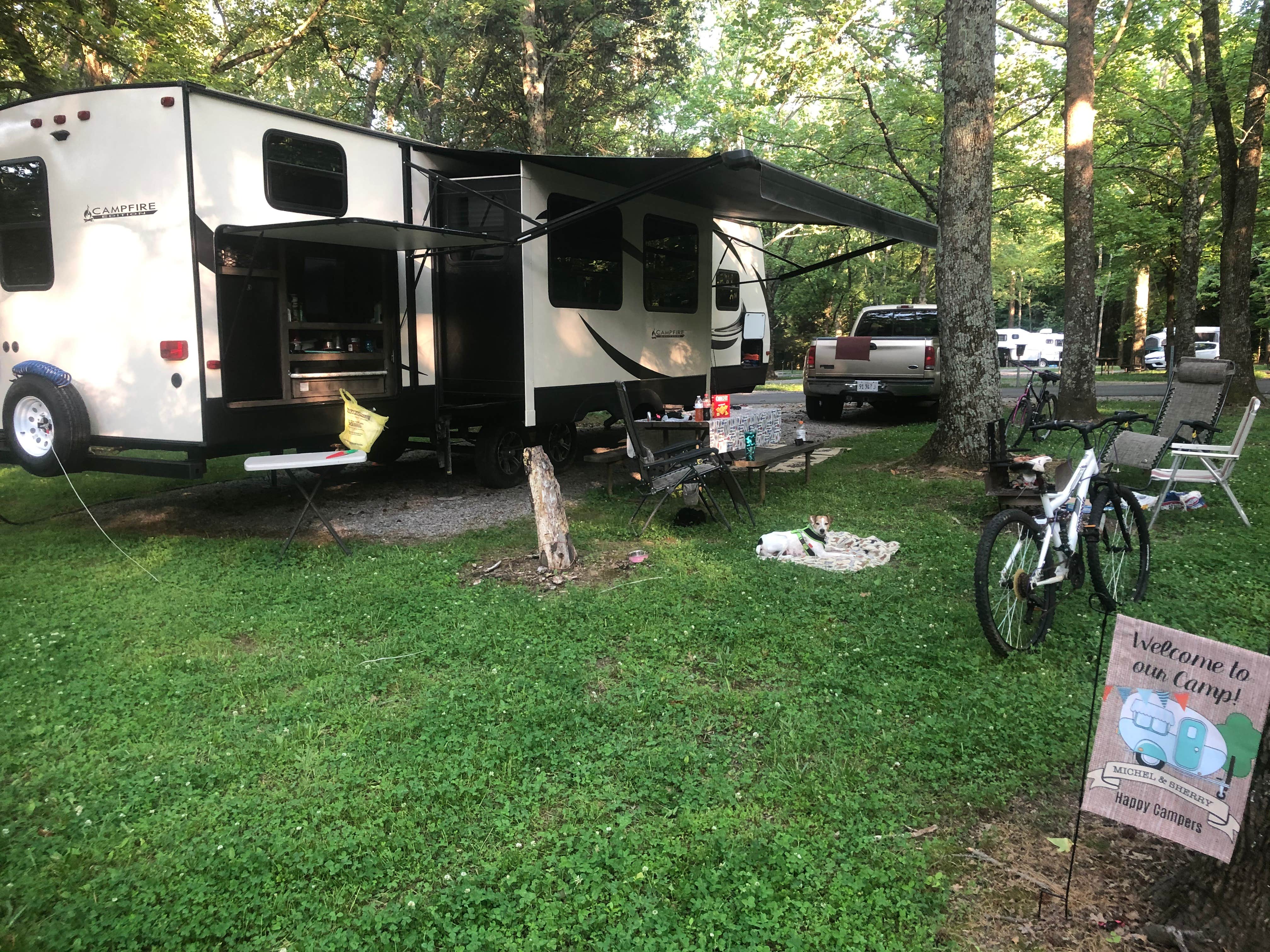 Sherry W.'s photo at Giant City State Park Campground near Rend Lake