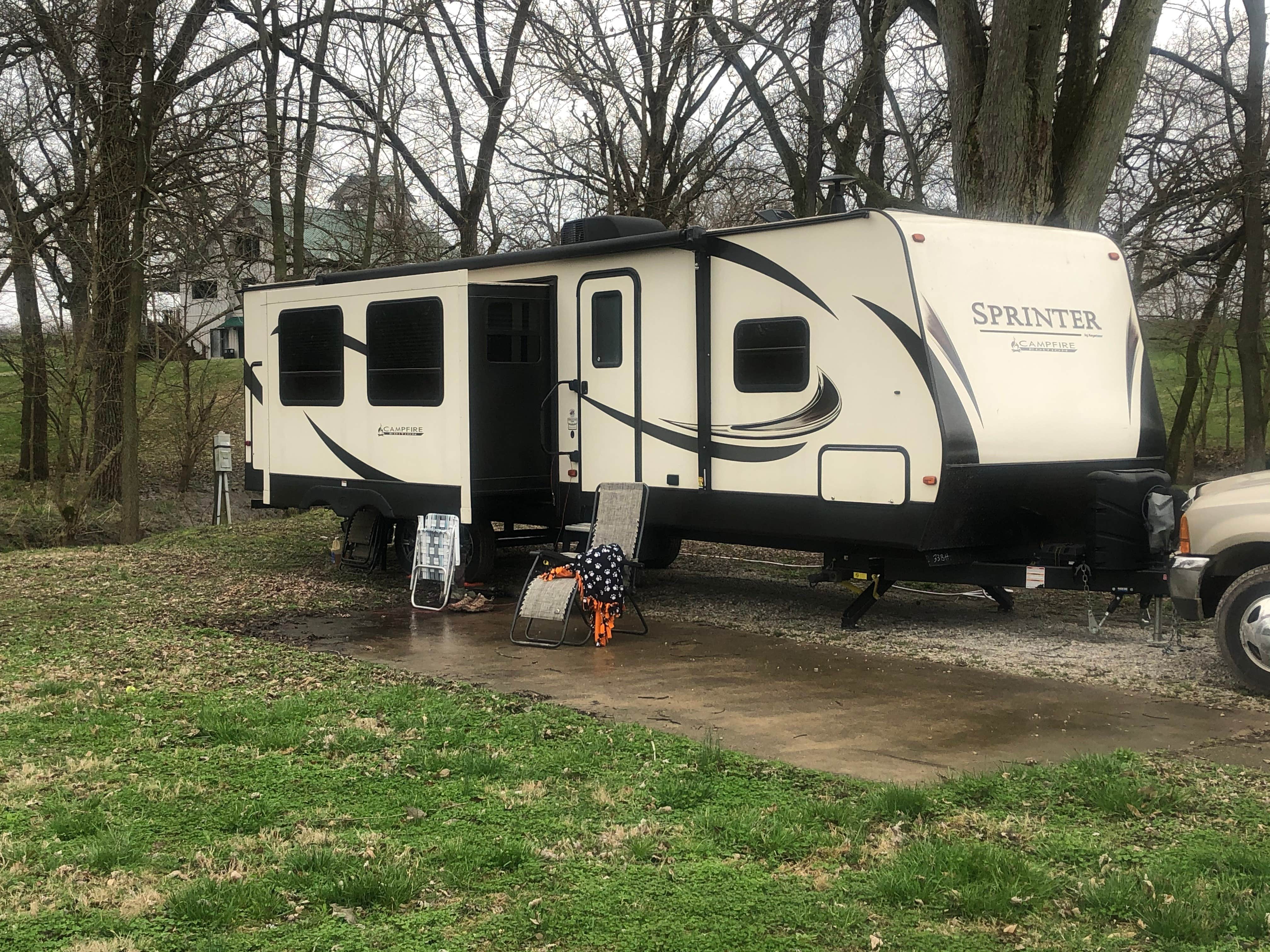 Sherry W.'s photo of rv camping at Country Bend Campground near Butler, IL