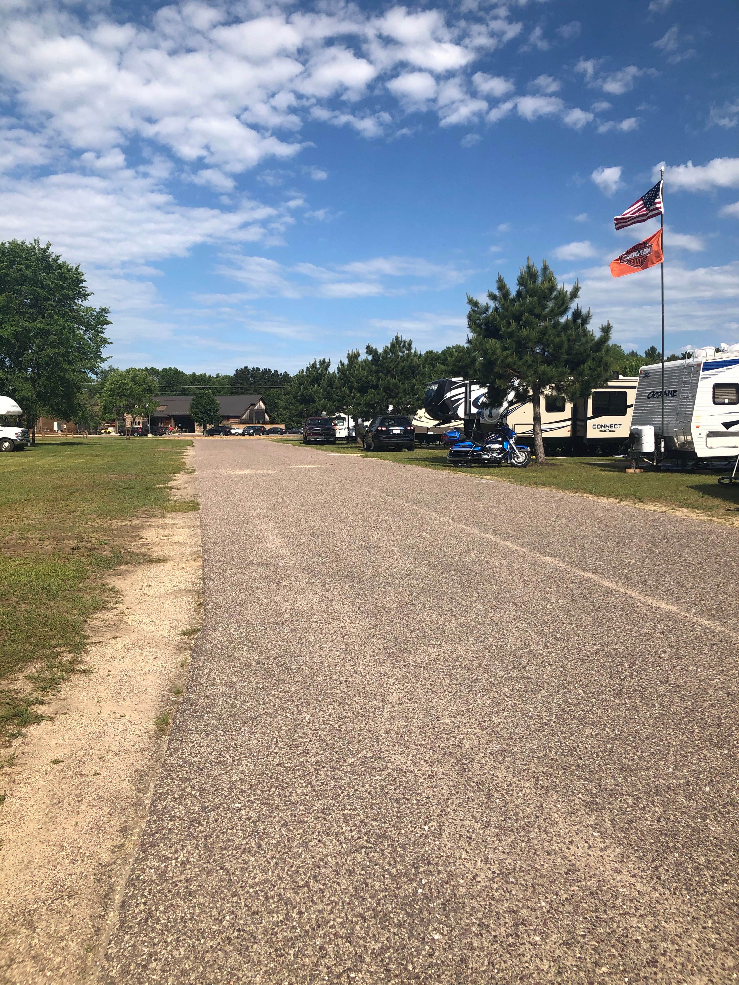 Kim L.'s photo of rv camping at Wisconsin Riverside Resort near Arlington, WI