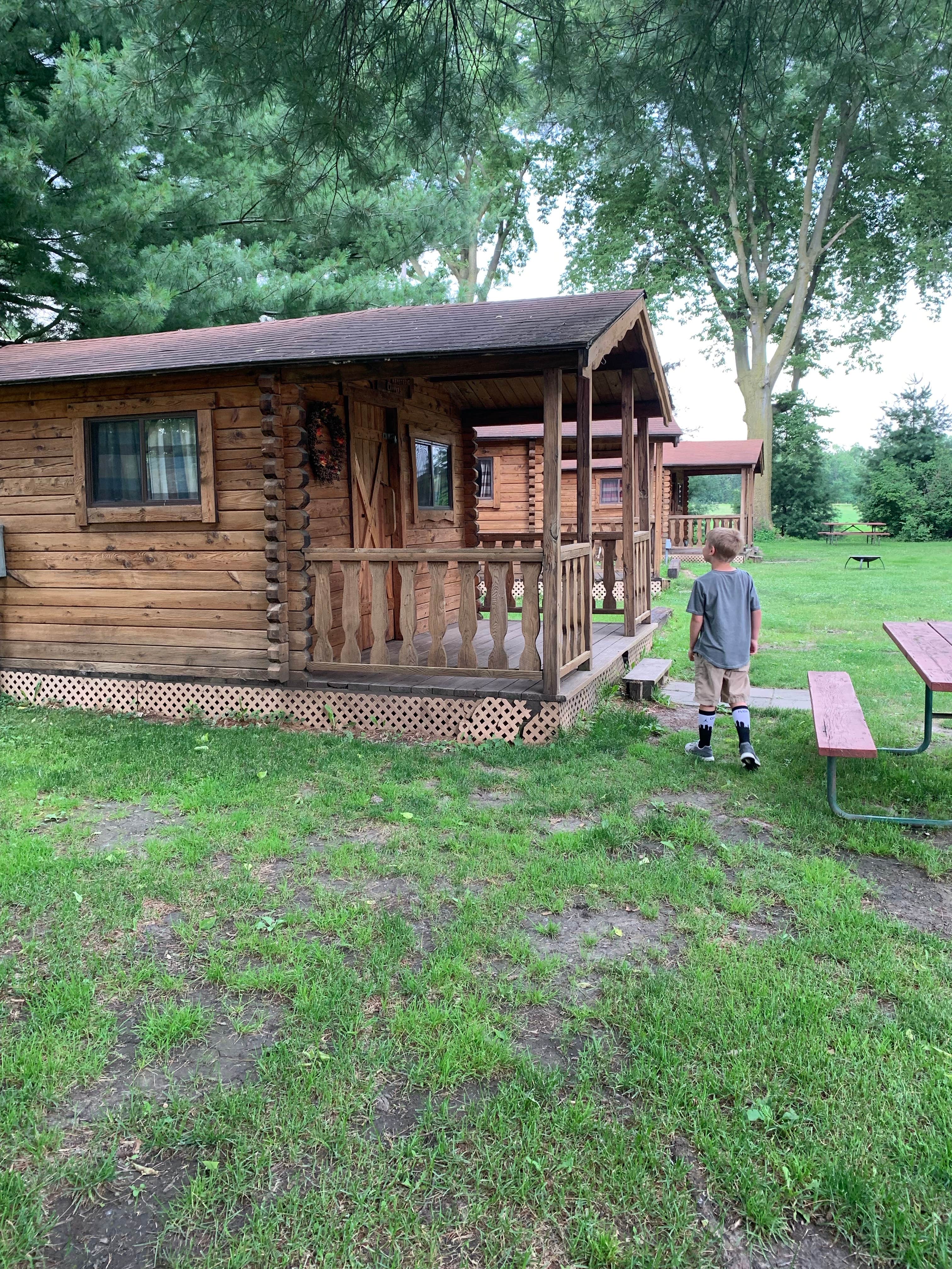 Elizabeth R.'s photo of glamping accommodations at Geneseo Campground near Illinois City, IL
