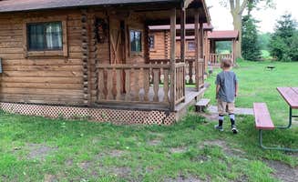 Elizabeth R.'s photo of a cabin at Geneseo Campground near Davenport, IA