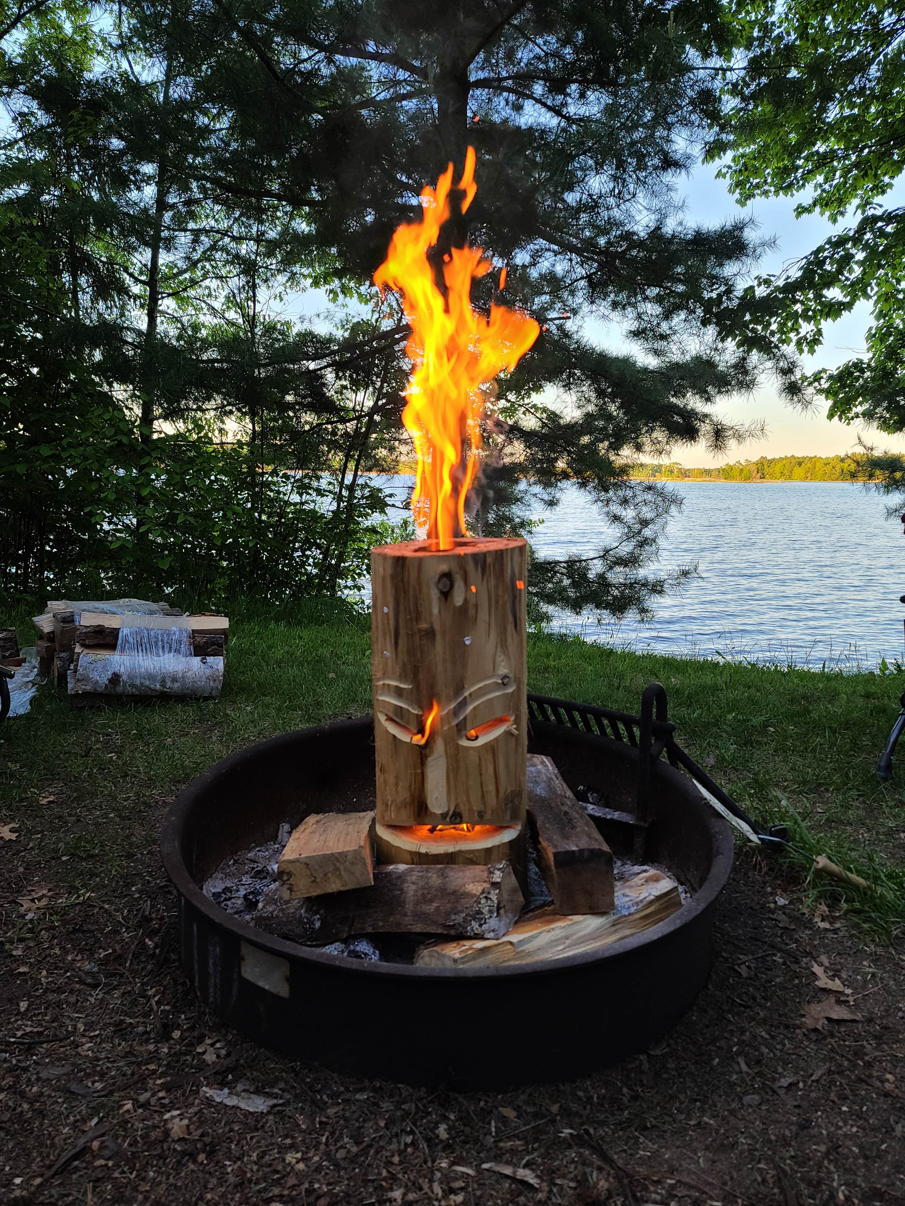 Lake Chippewa Campground Hayward WI