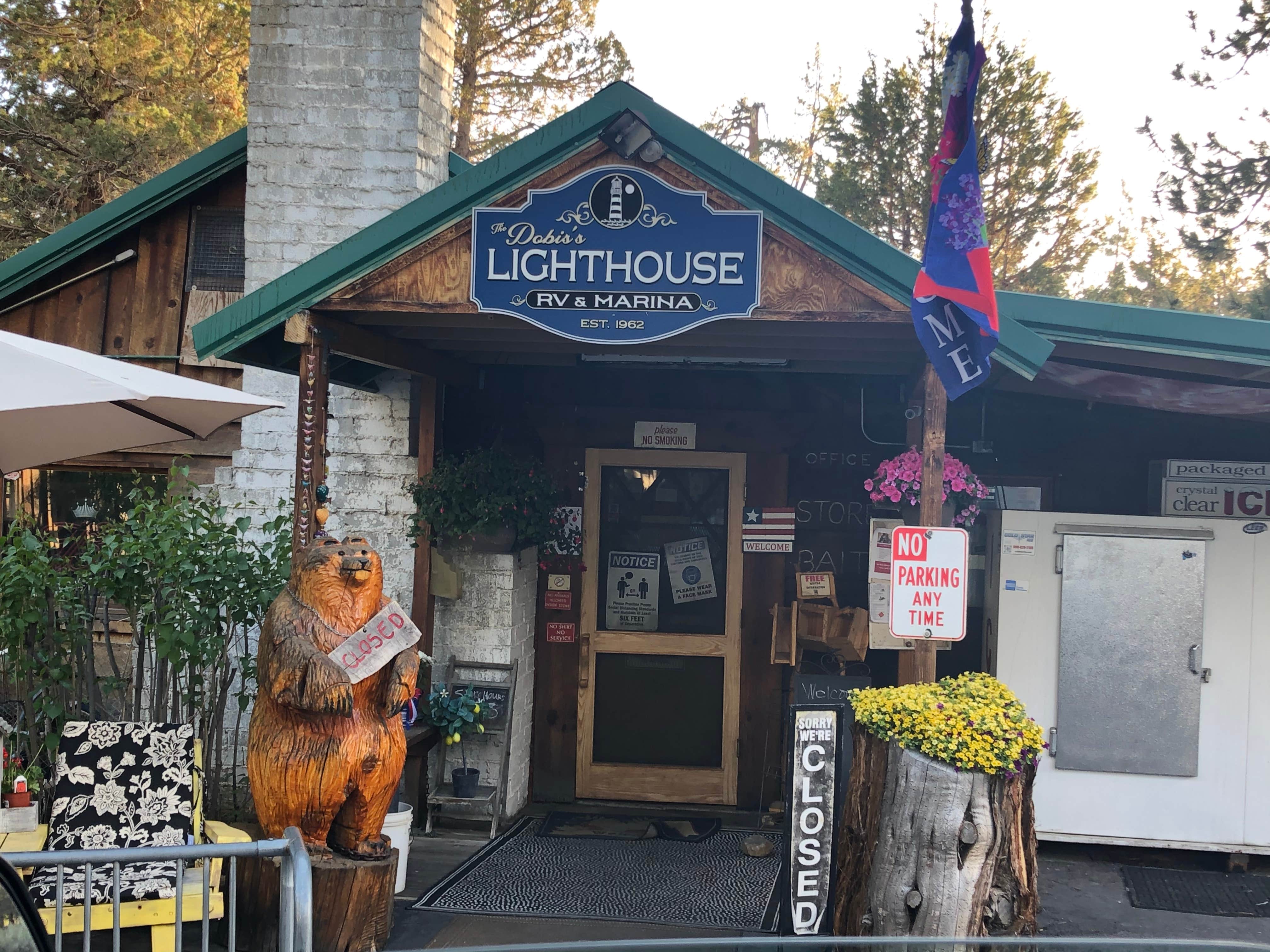 Camper-submitted photo at Lighthouse Trailer Resort & Marina near Cedarpines Park, CA