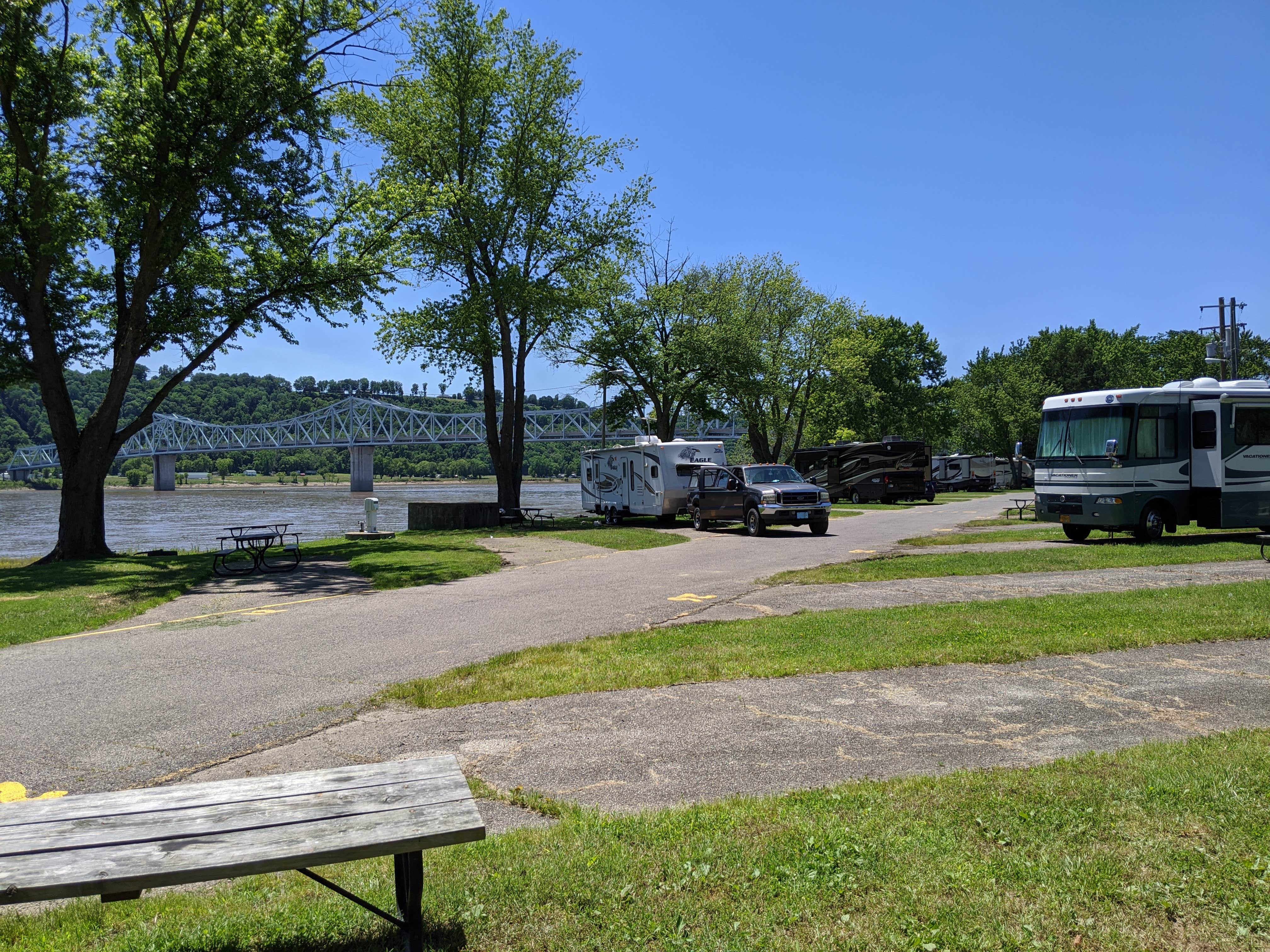 Stephen & Theresa B.'s photo of rv camping at Madison City Park near Milan, IN