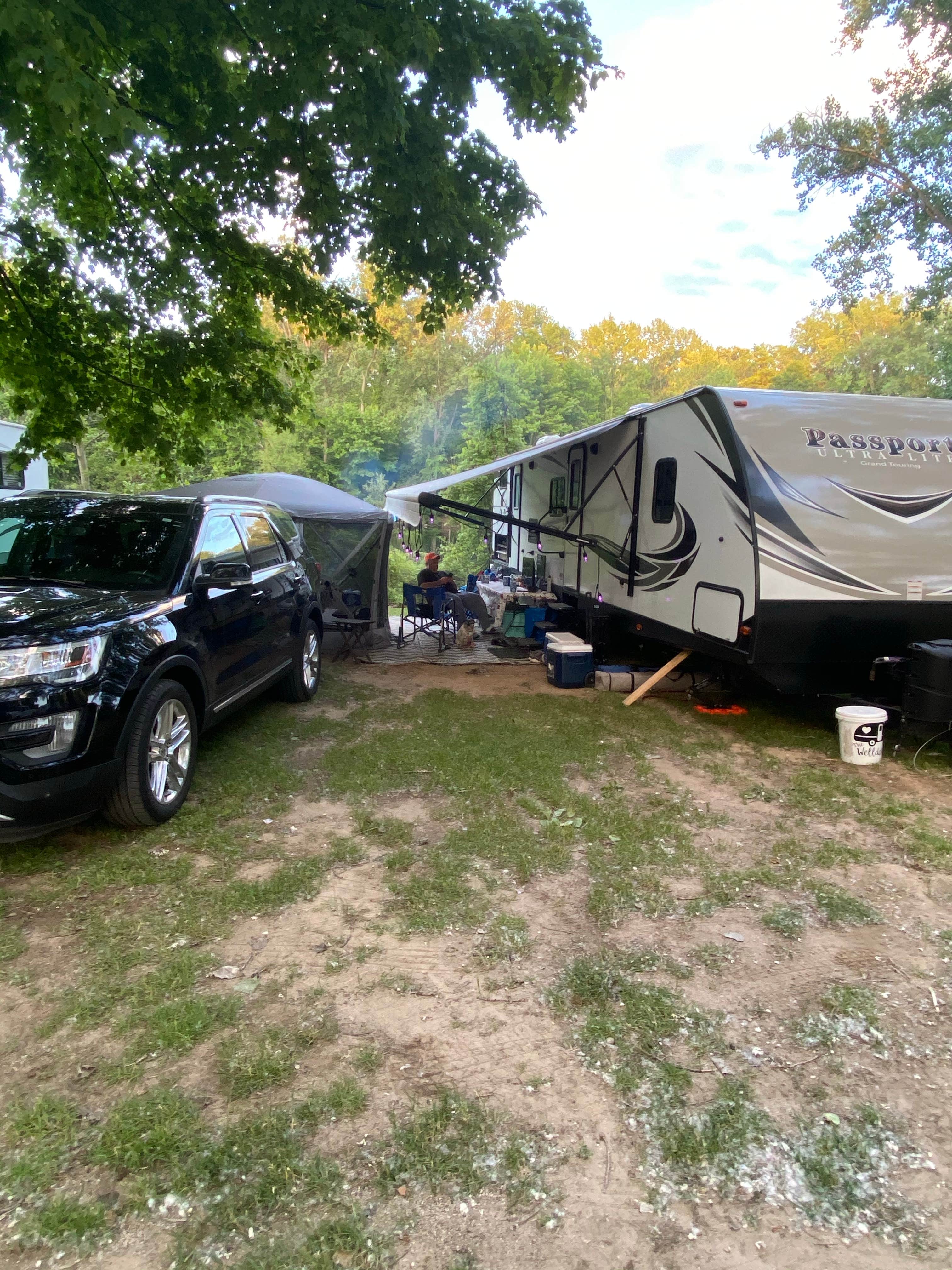 Beth G.'s photo of rv camping at Lansing Cottonwood Campground near Laingsburg, MI