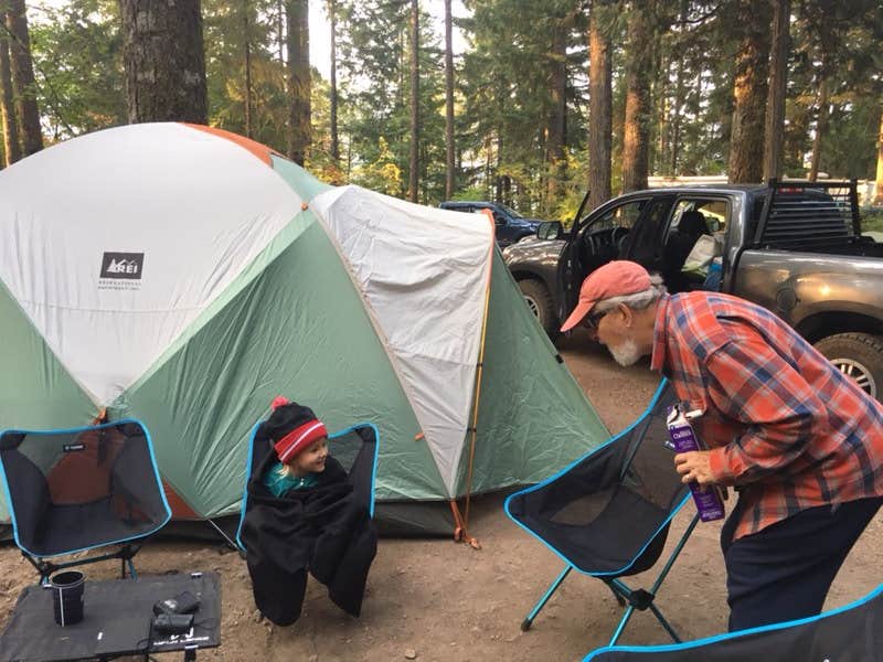 Chanel C.'s photo at Detroit Lake State Recreation Area Campground near Lyons, OR