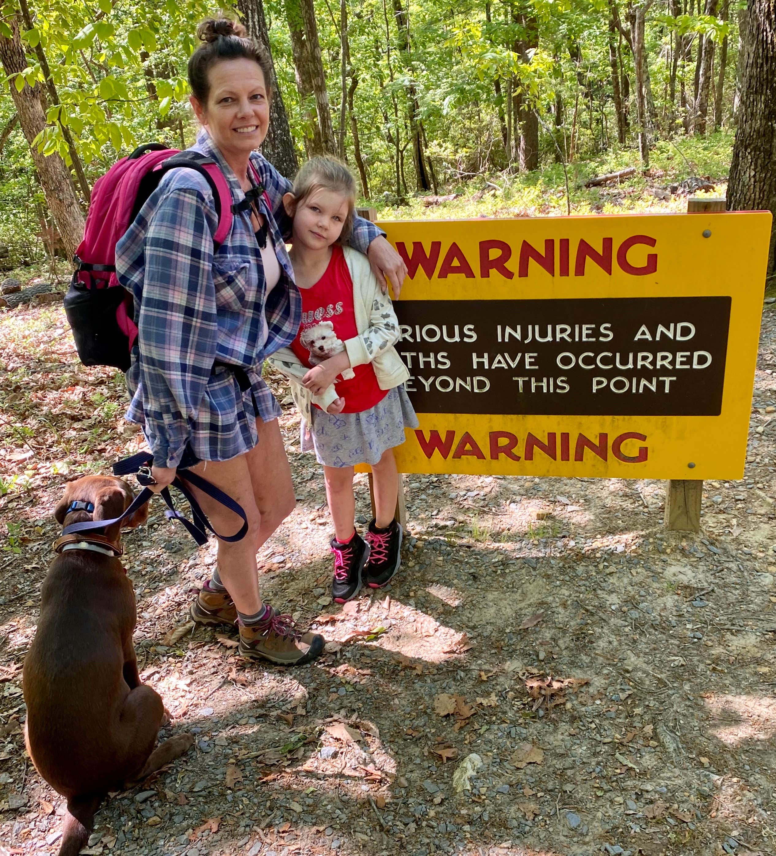 Rachael H.'s photo of camping with pets at Hanging Rock State Park Campground near Greensboro, NC
