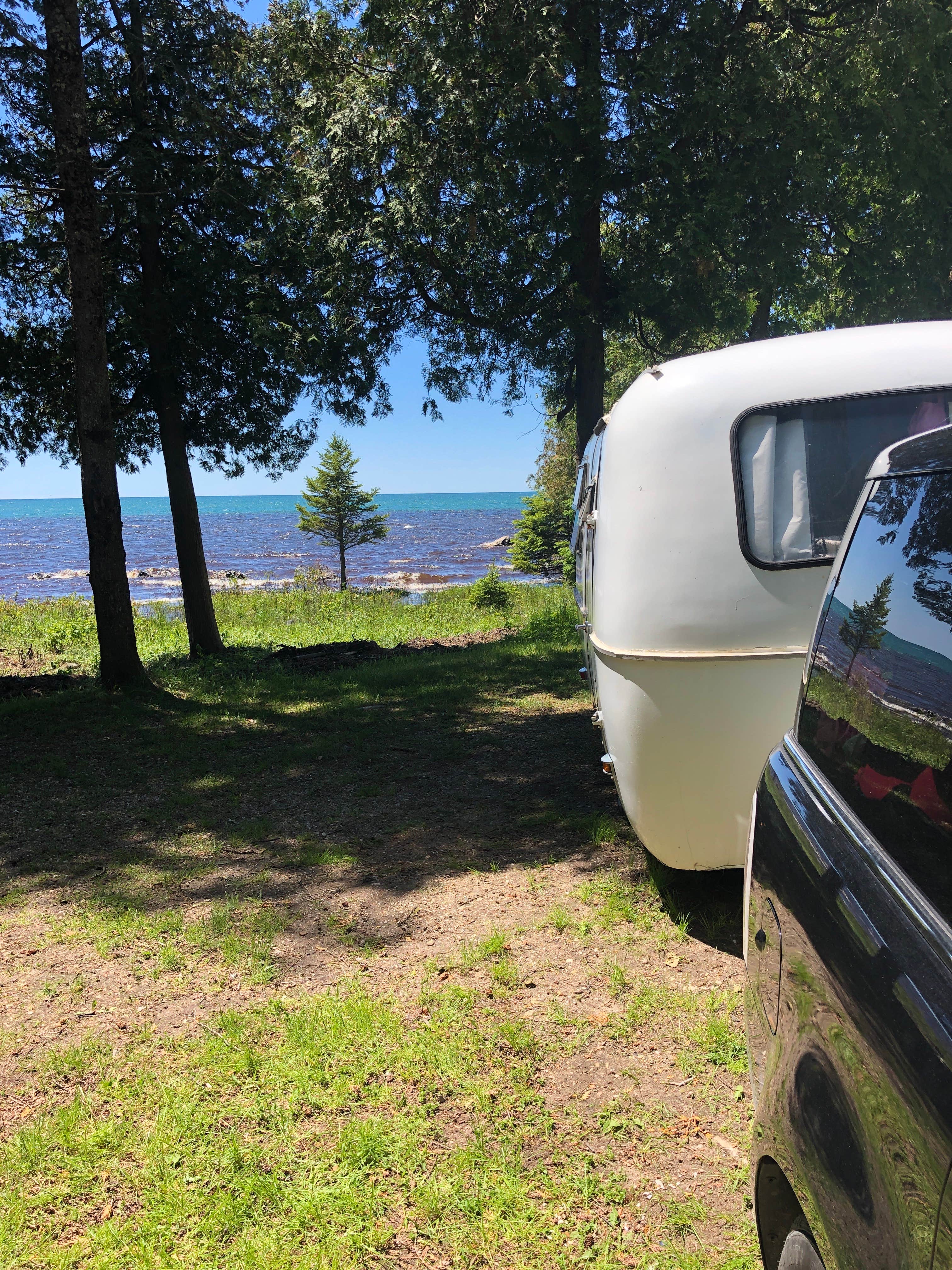 Camper-submitted photo at Hog Island Point State Forest Campground near Eckerman, MI