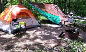 Michelle K.'s photo of tent camping at Stubler Beach near Bigfork, MN