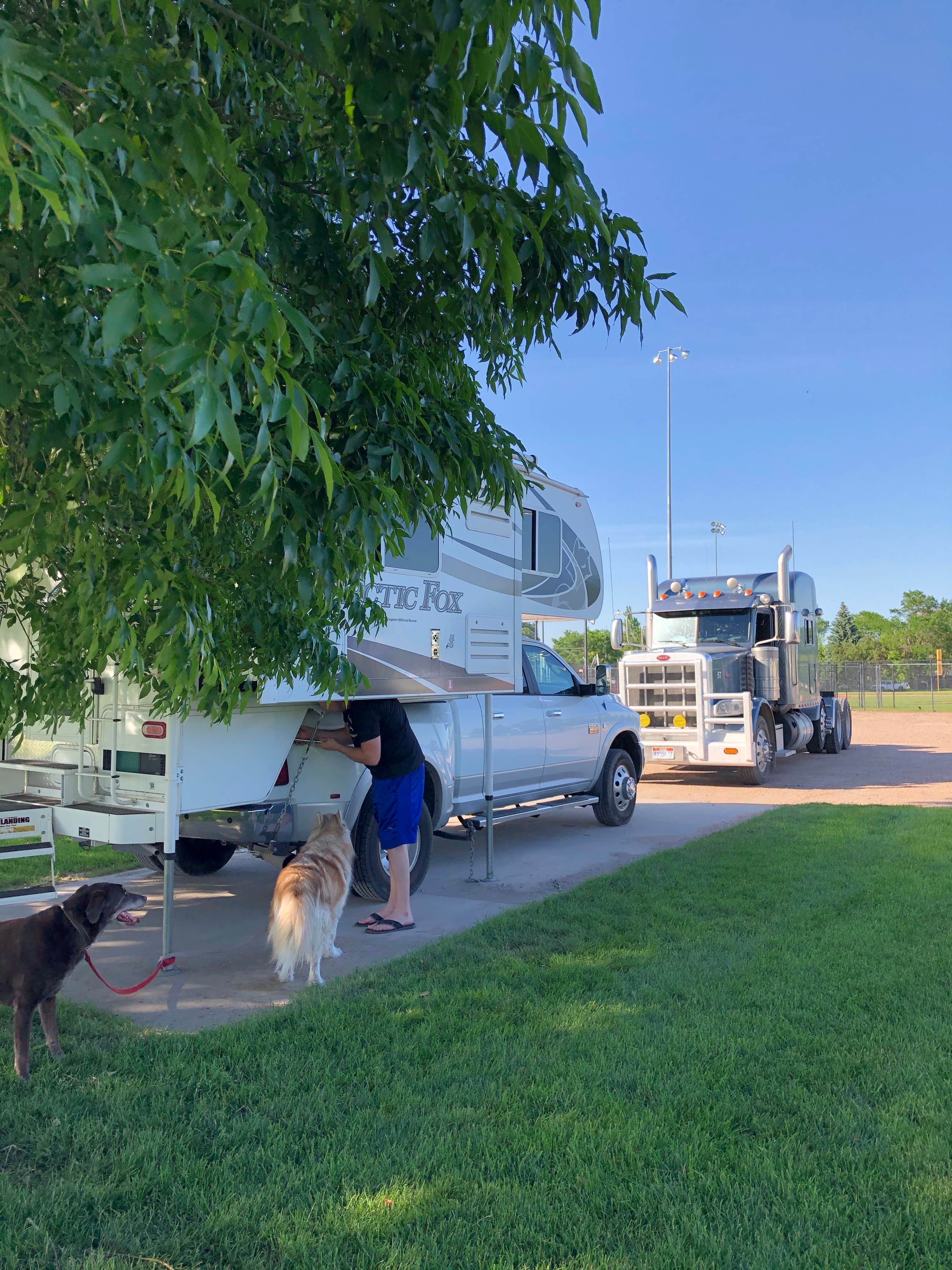 GoWhereYouAreDraw N.'s photo of camping with pets at Muny Park near Elwood, NE