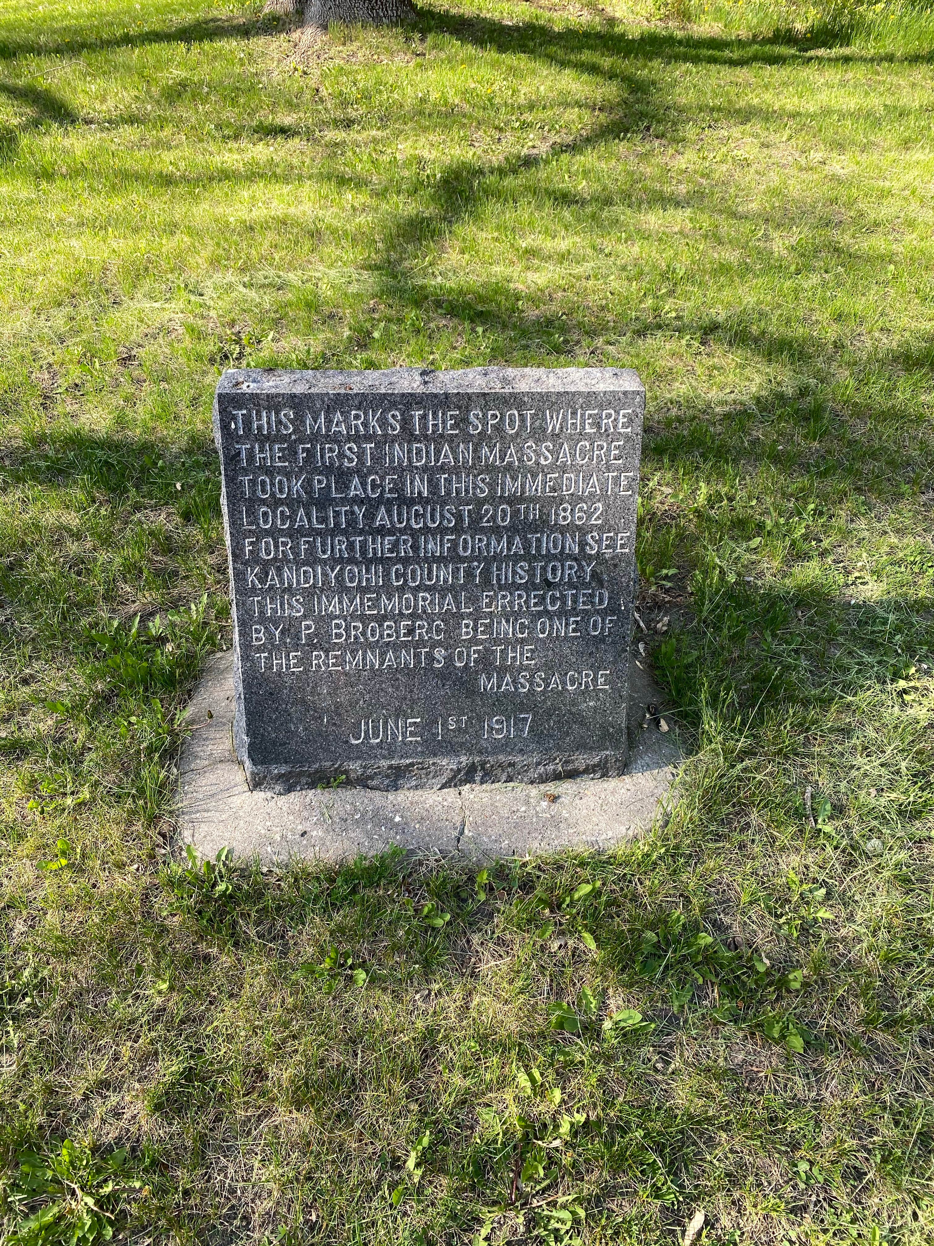 Camper-submitted photo at Monson Lake State Park Campground near Willmar, MN