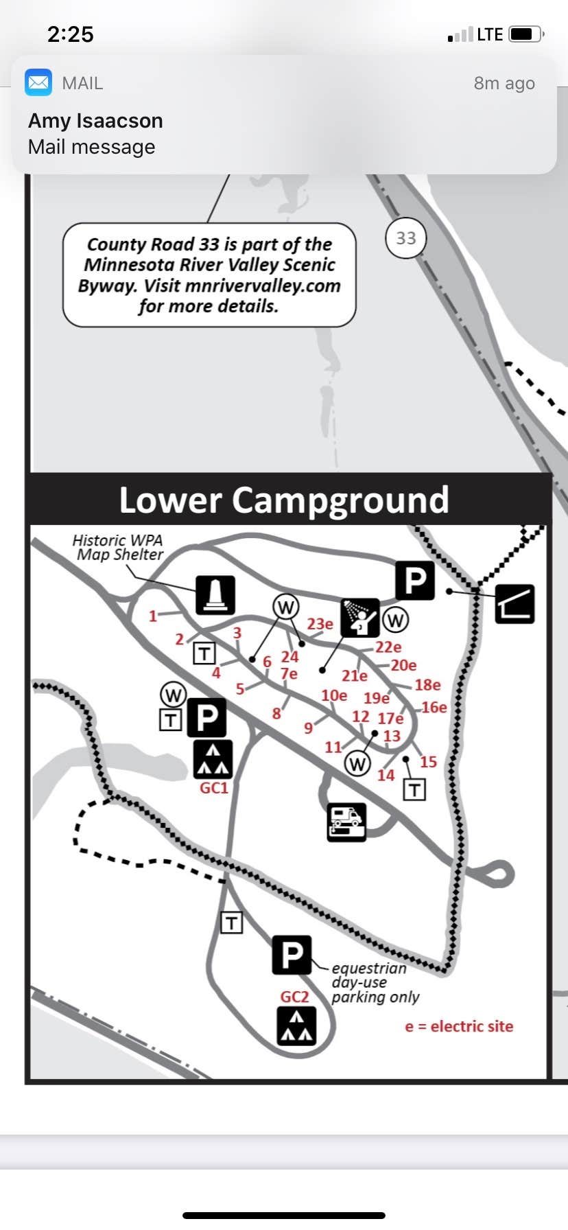 Camper submitted image from Lac qui Parle Upper Campground — Lac qui Parle State Park - 3