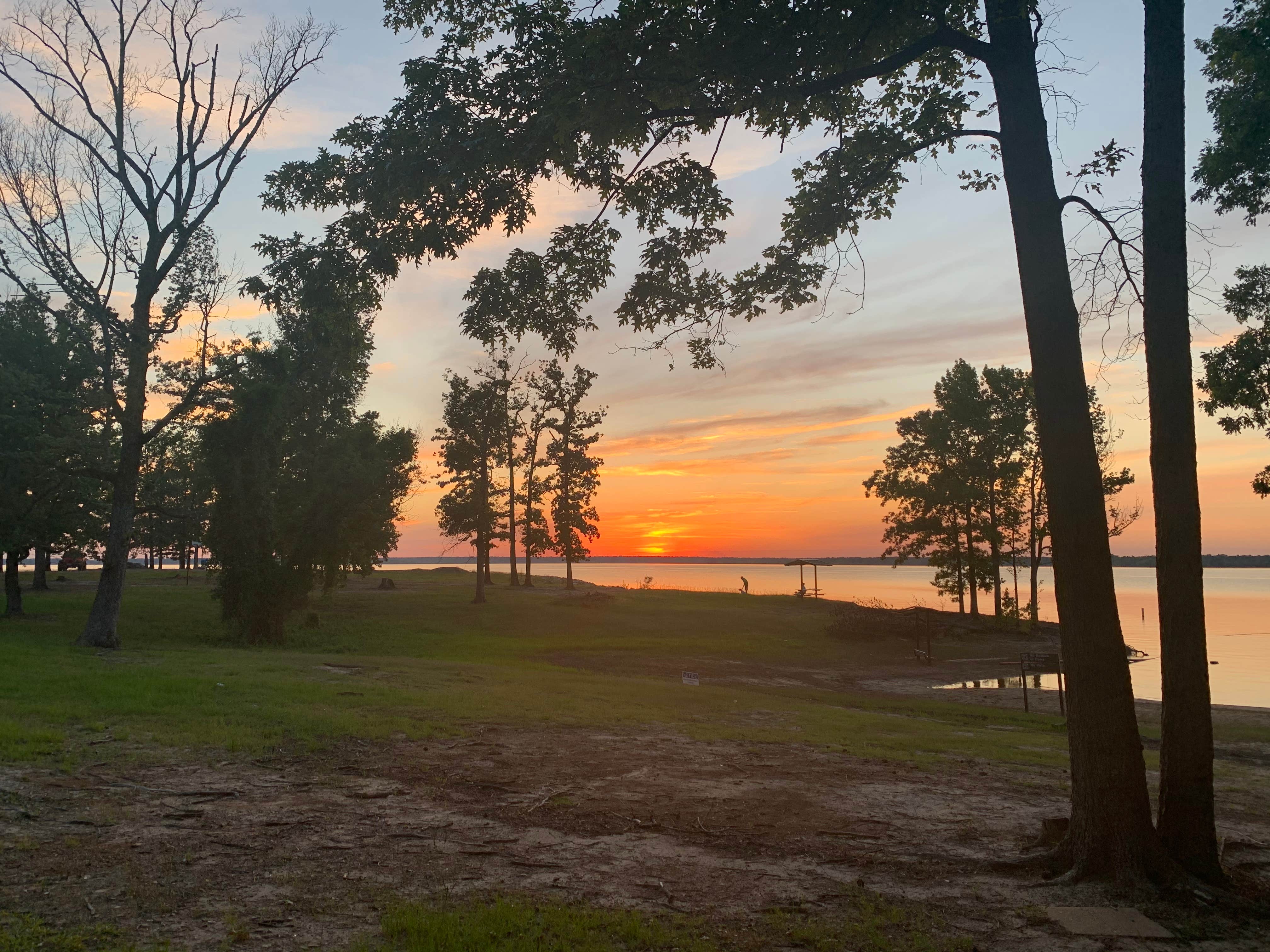 Camper-submitted photo at Rocky Point(wright Patman Dam) near Queen City, TX