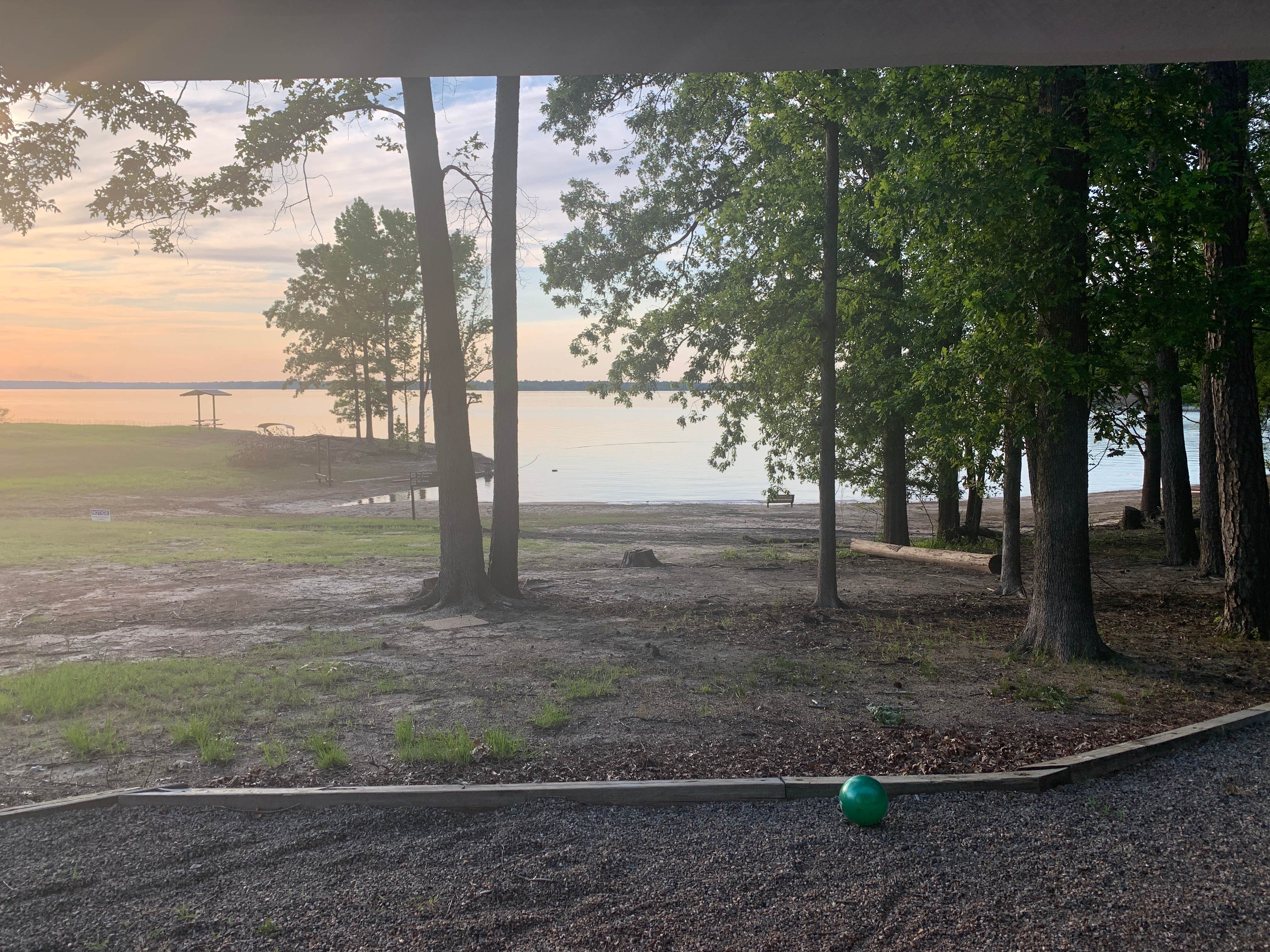 Camper-submitted photo at Rocky Point(wright Patman Dam) near Queen City, TX