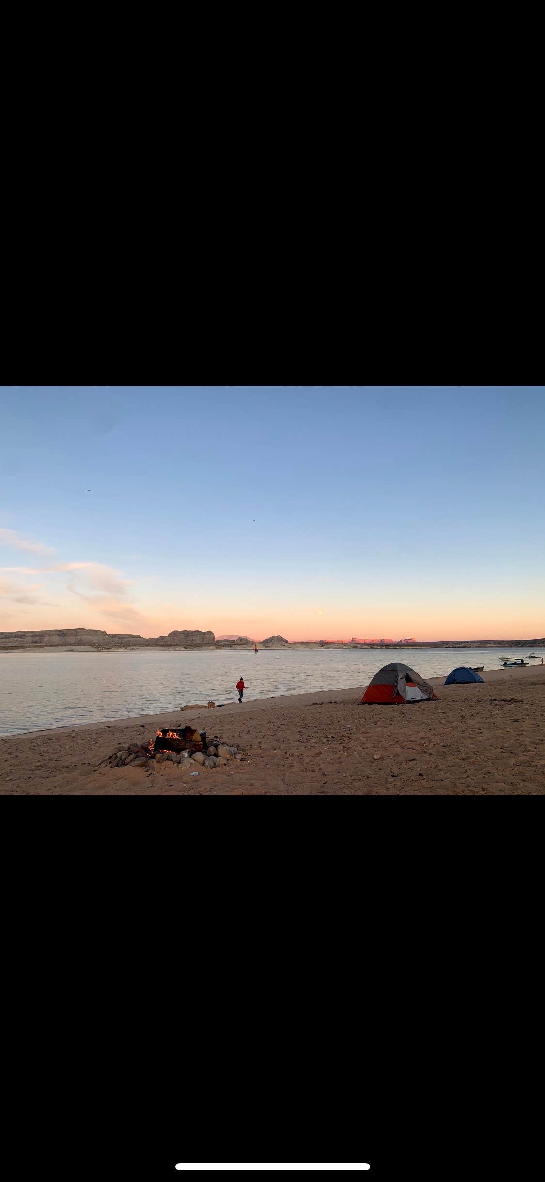 Kara B.'s photo at Lone Rock Beach Primitive Camping Area — Glen Canyon National Recreation Area near Big Water, UT