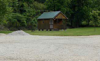 Rebecca F.'s photo of a cabin at Cabin Creek Camping in Kentucky