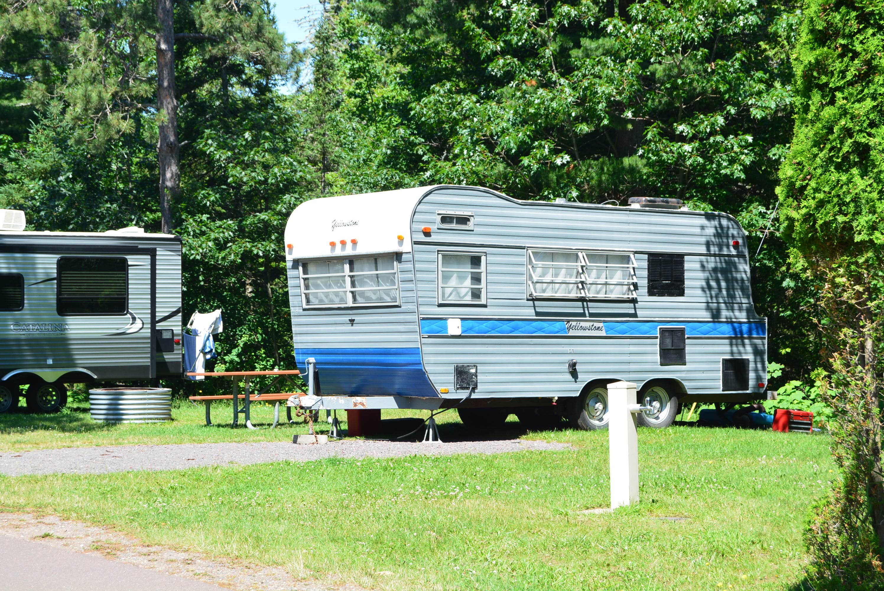 Nancy W.'s photo of rv camping at Fort Wilkins Historic State Park — Fort Wilkins State Historic Park near Big Bay, MI