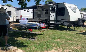 Rebecca P.'s photo of rv camping at Guadalupe River RV Park and Campgrounds near Johnson City, TX