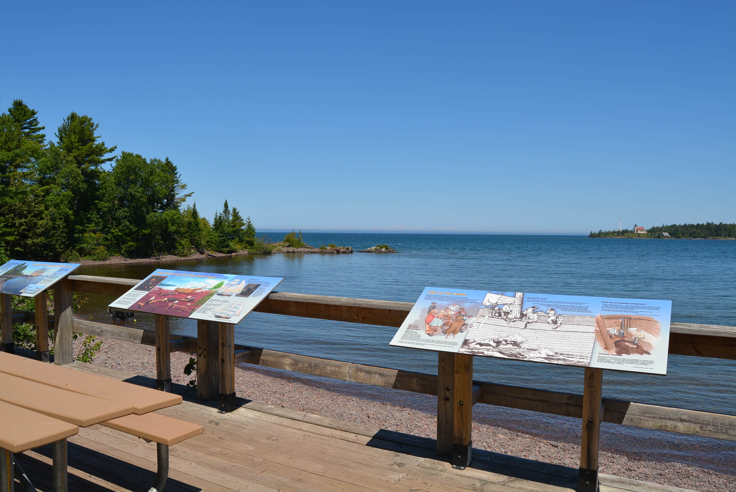 Camper submitted image from Fort Wilkins Historic State Park — Fort Wilkins State Historic Park - 1