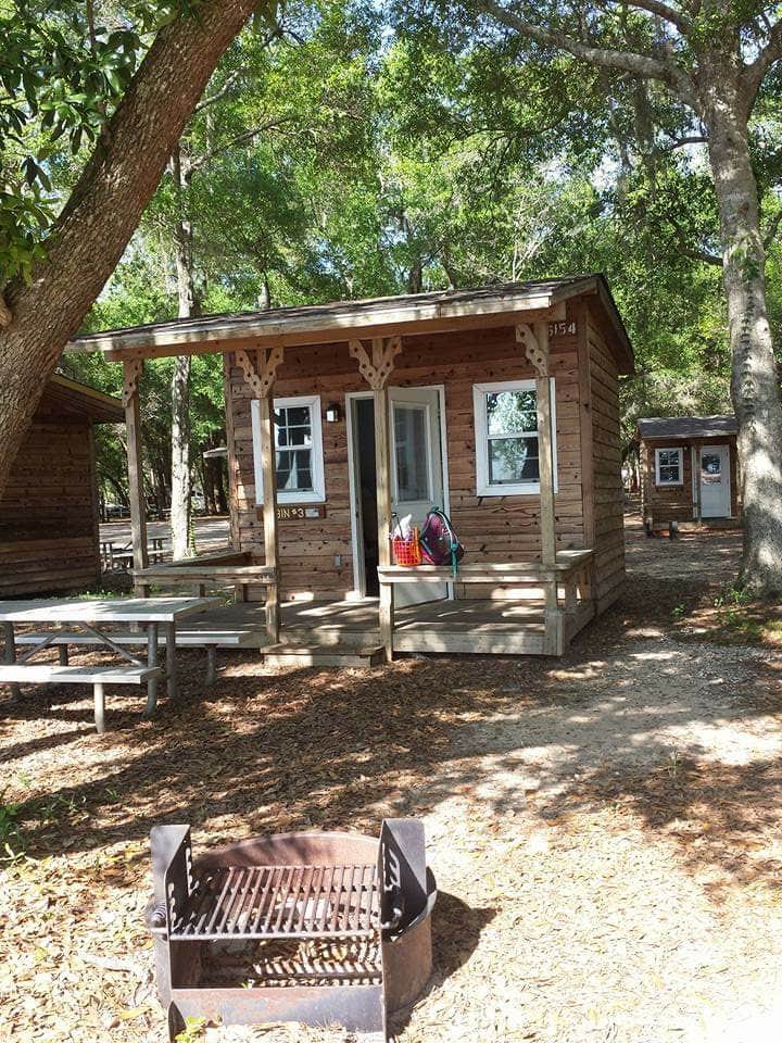 Paul G.'s photo of glamping accommodations at Blue Angel Park near Shalimar, FL