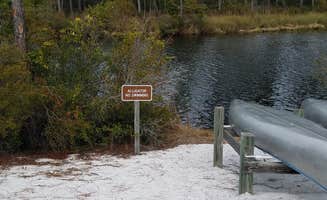 Paul G.'s photo of camping with pets at Big Lagoon State Park Campground near Pensacola Beach, FL