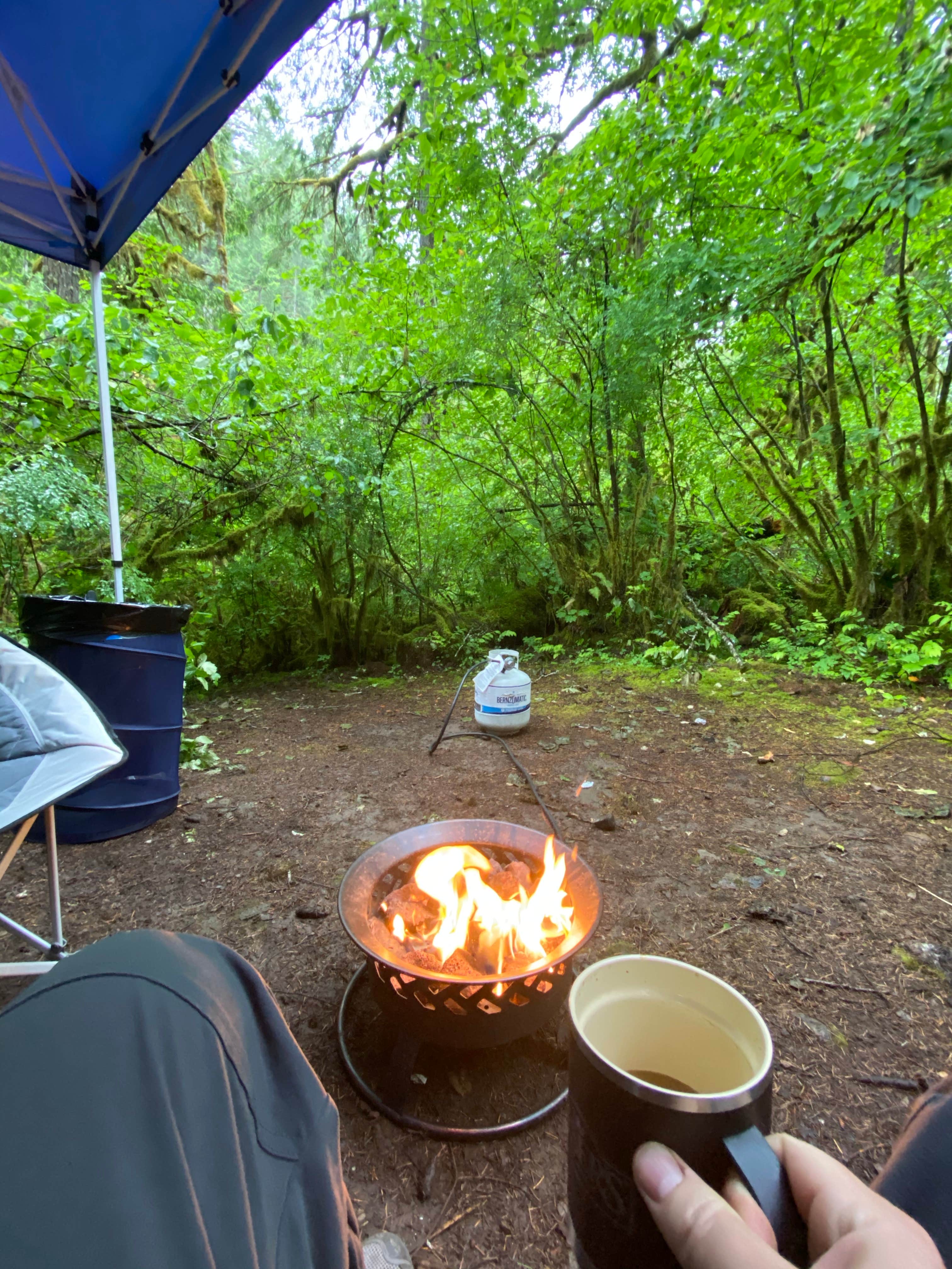 Camper-submitted photo at Trout Creek Campground near Cascadia, OR