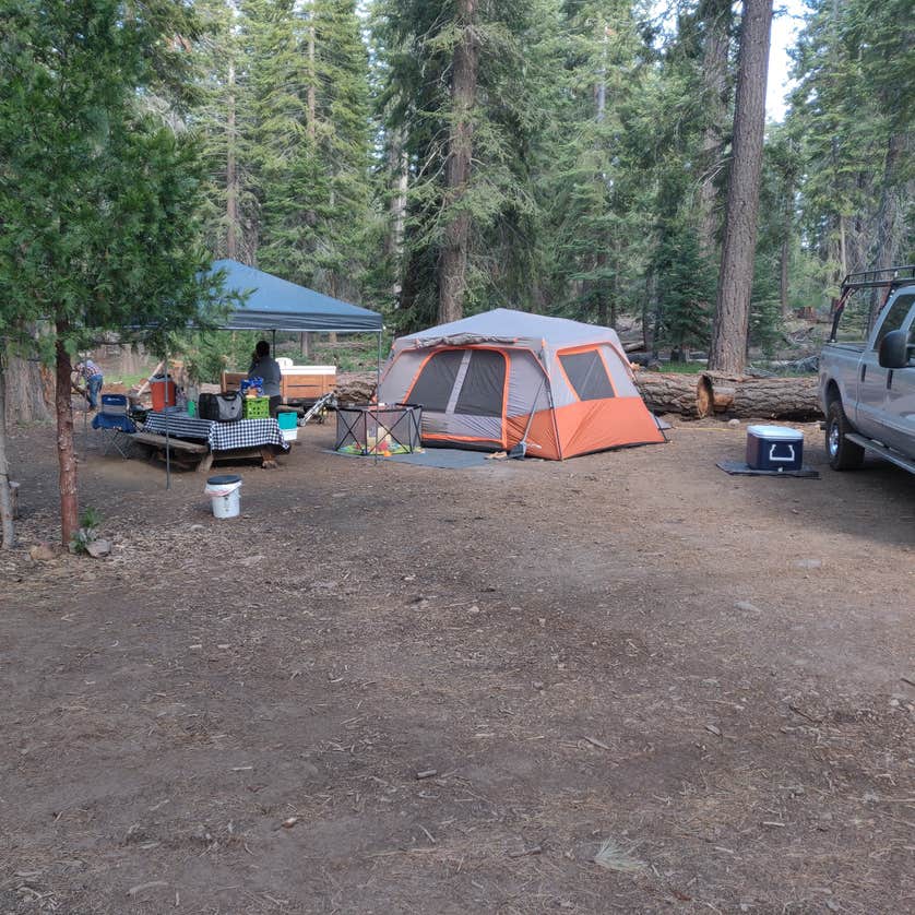 Sequoia National Forest Upper Peppermint Dispersed Area Camping ...