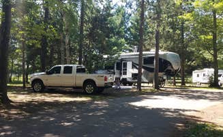 Nancy W.'s photo of rv camping at Marquette Tourist Park Campground near Gwinn, MI