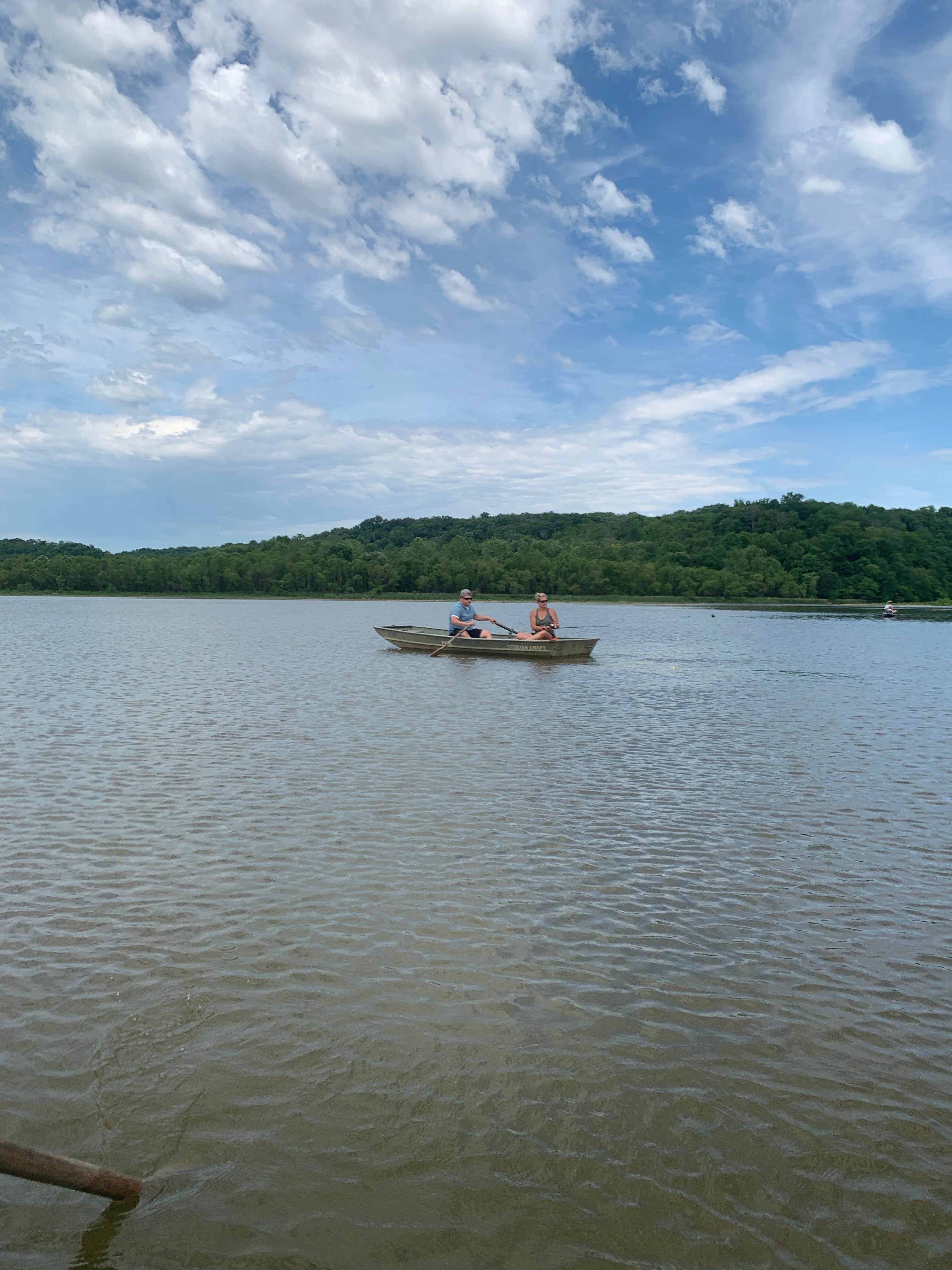 Camper-submitted photo at Versailles State Park Campground near Milan, IN