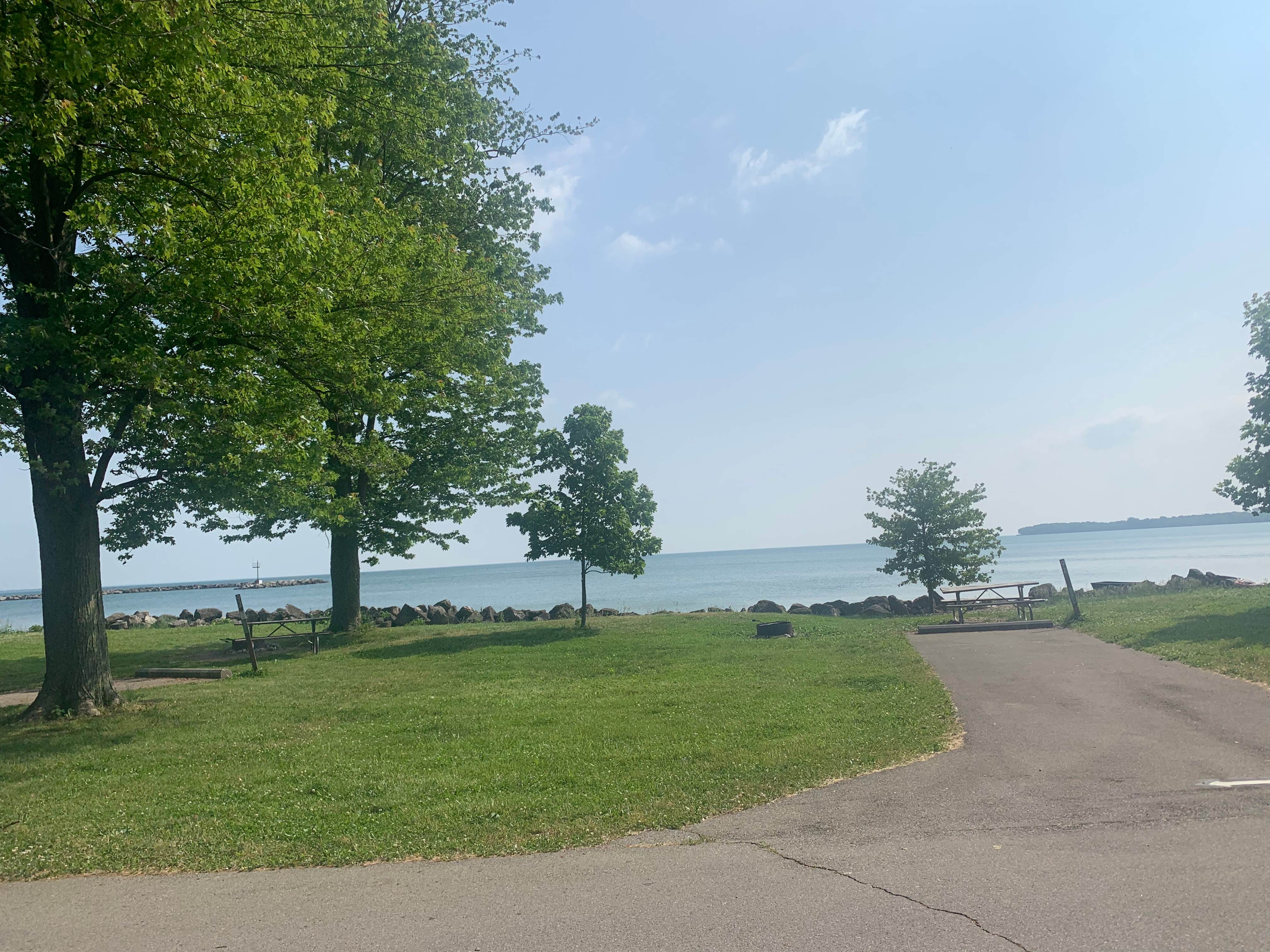 Camper-submitted photo at Kelleys Island State Park Campground near Clyde, OH