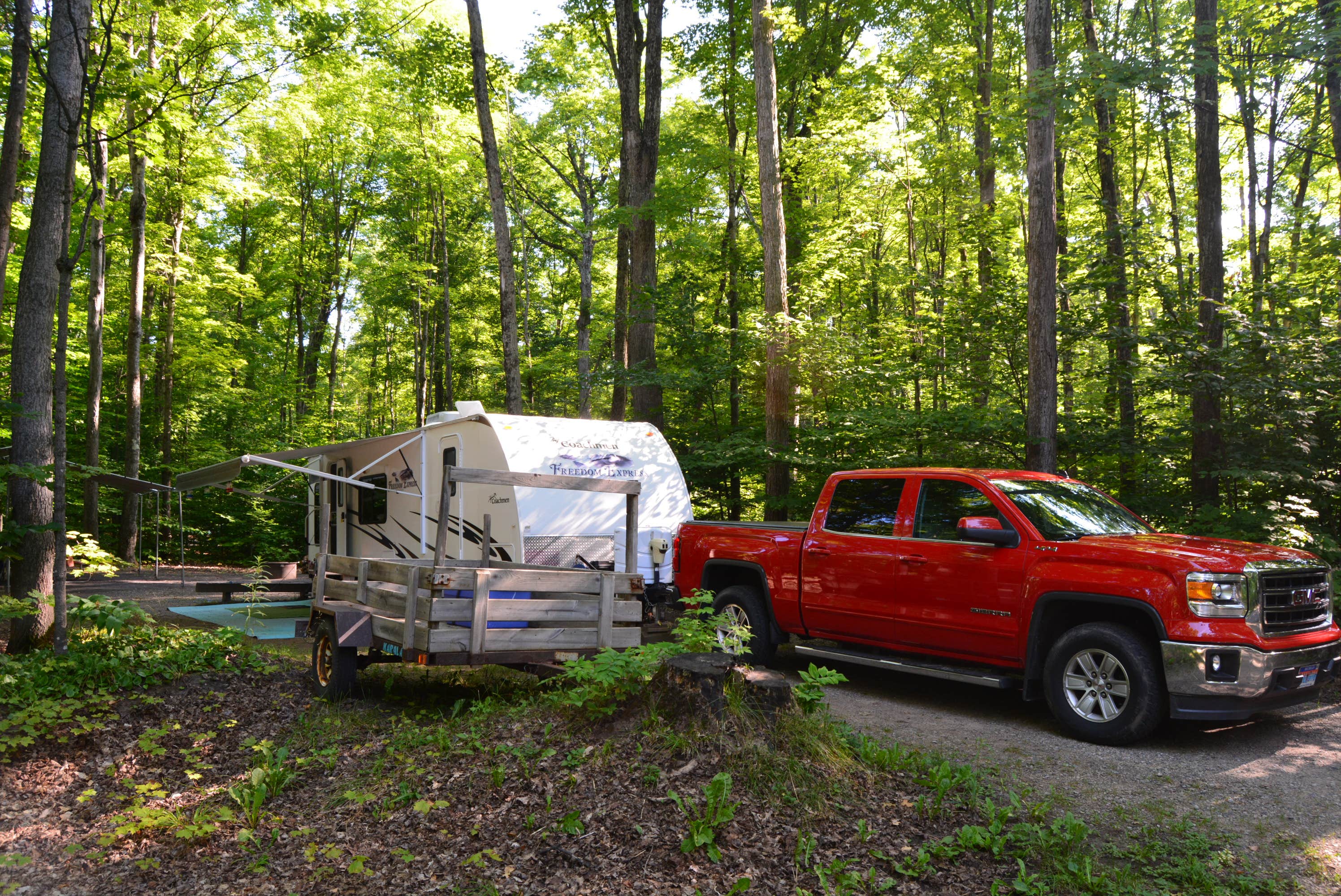 Nancy W.'s photo at Pete’s Lake Campground in Michigan