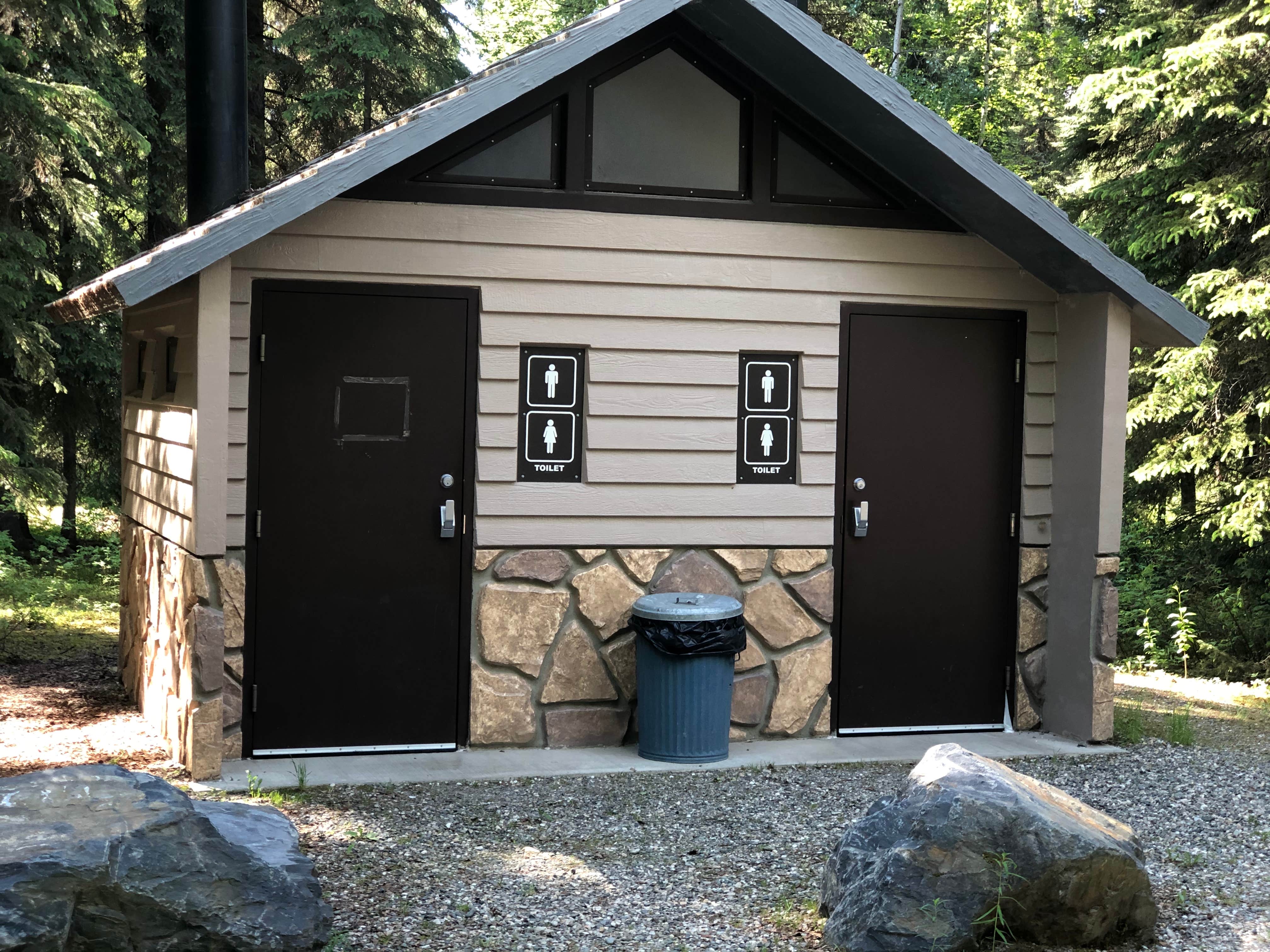 Samantha M.'s photo of glamping accommodations at Harding Lake State Recreation Area near Eielson AFB, AK