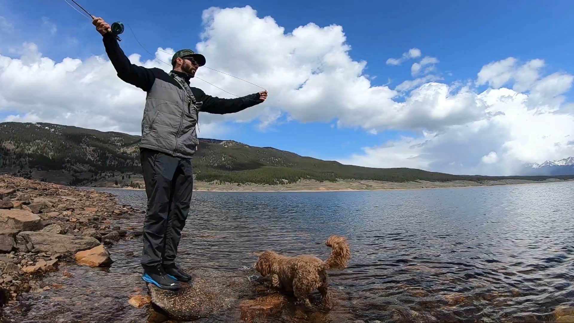 Sam D.'s photo of camping with pets at Campfire Ranch on the Taylor near Crested Butte, CO
