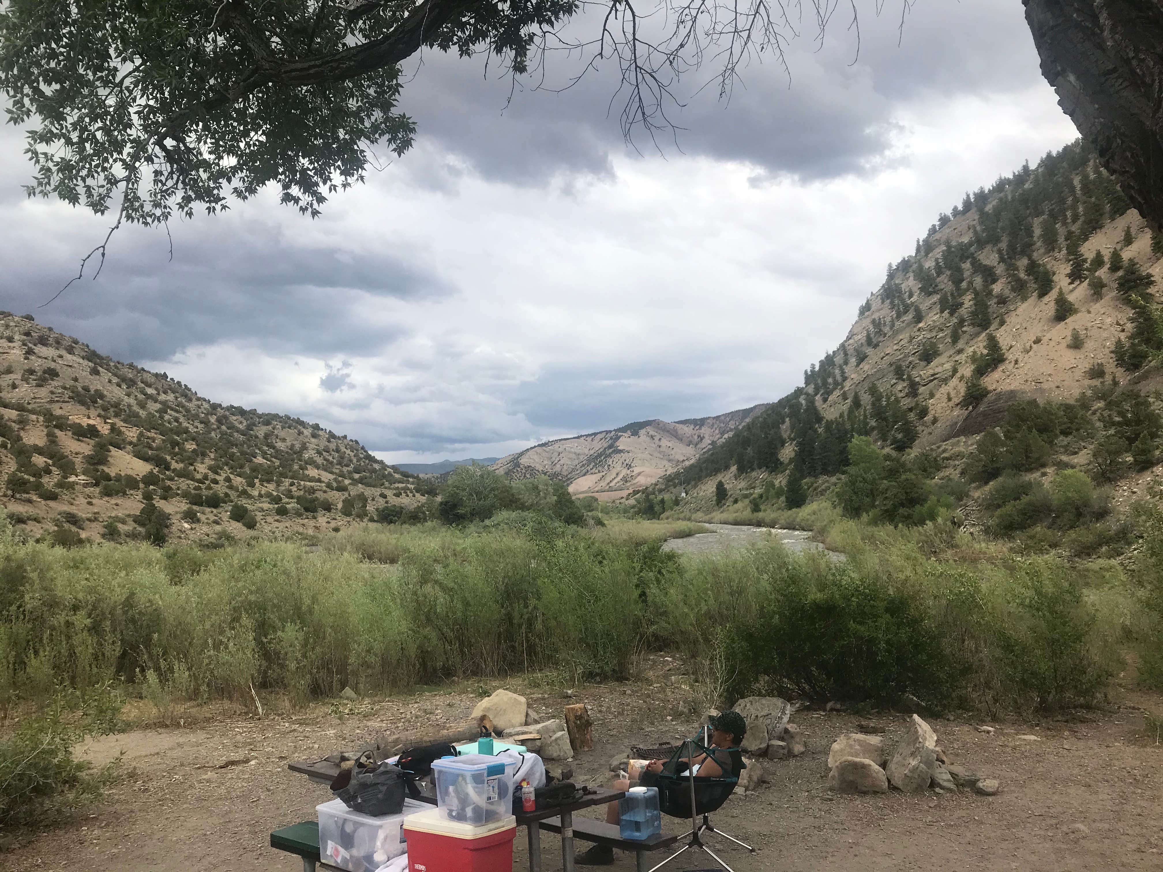 Kate R.'s photo at Lyons Gulch Campground & River Access near Gypsum, CO