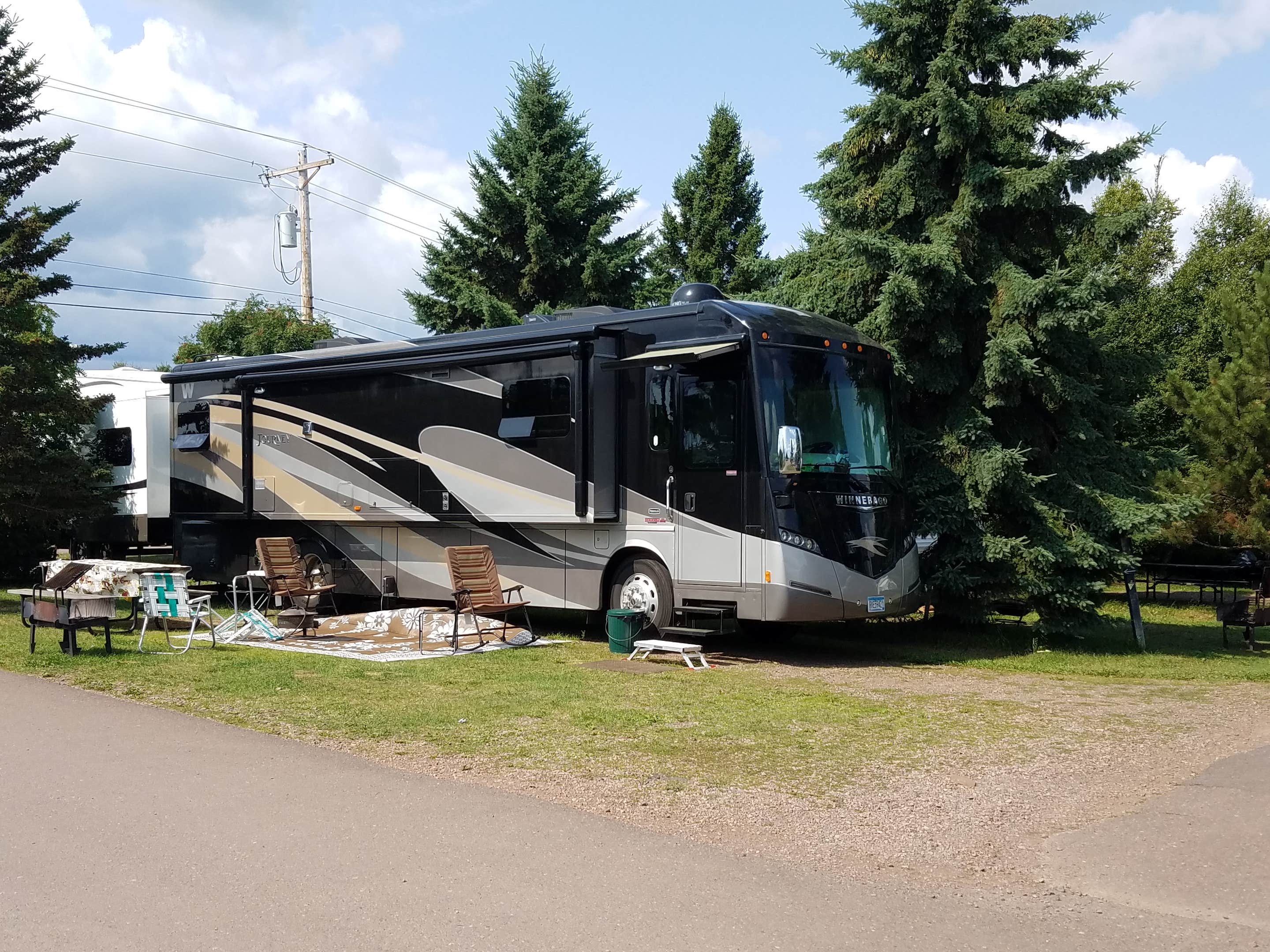 Nancy W.'s photo of rv camping at Grand Marais Campground & Marina near Lutsen, MN