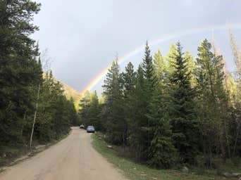Camper-submitted photo at Peru Creek Designated Dispersed Camping near Silver Plume, CO