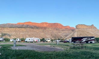 Camping near Oso Grande-Mesa view campsites: Palisade Basecamp RV Resort, Palisade, Colorado