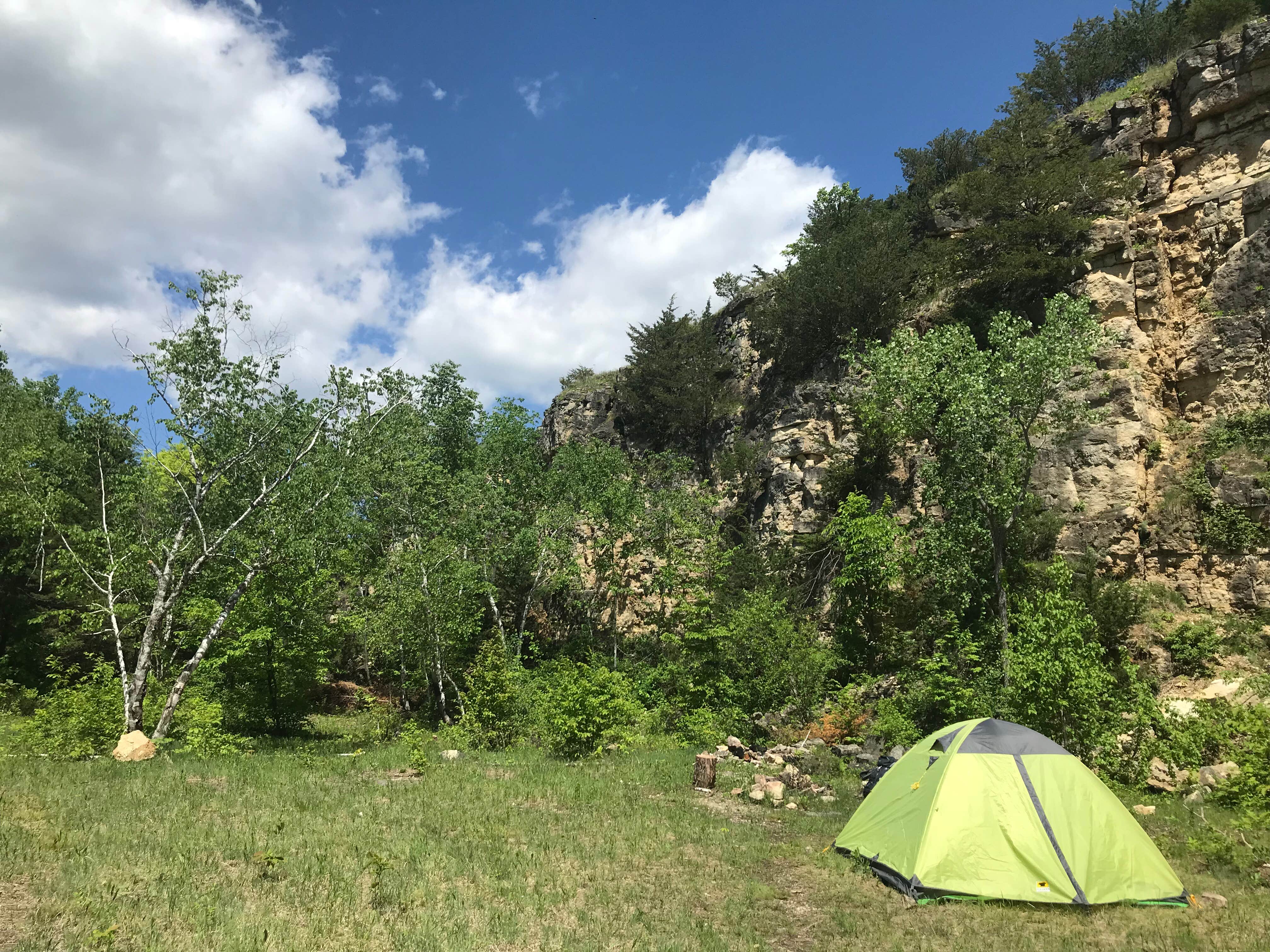 Camper submitted image from Reno Horse Campground — R.J.D. Memorial Hardwood State Forest - 1