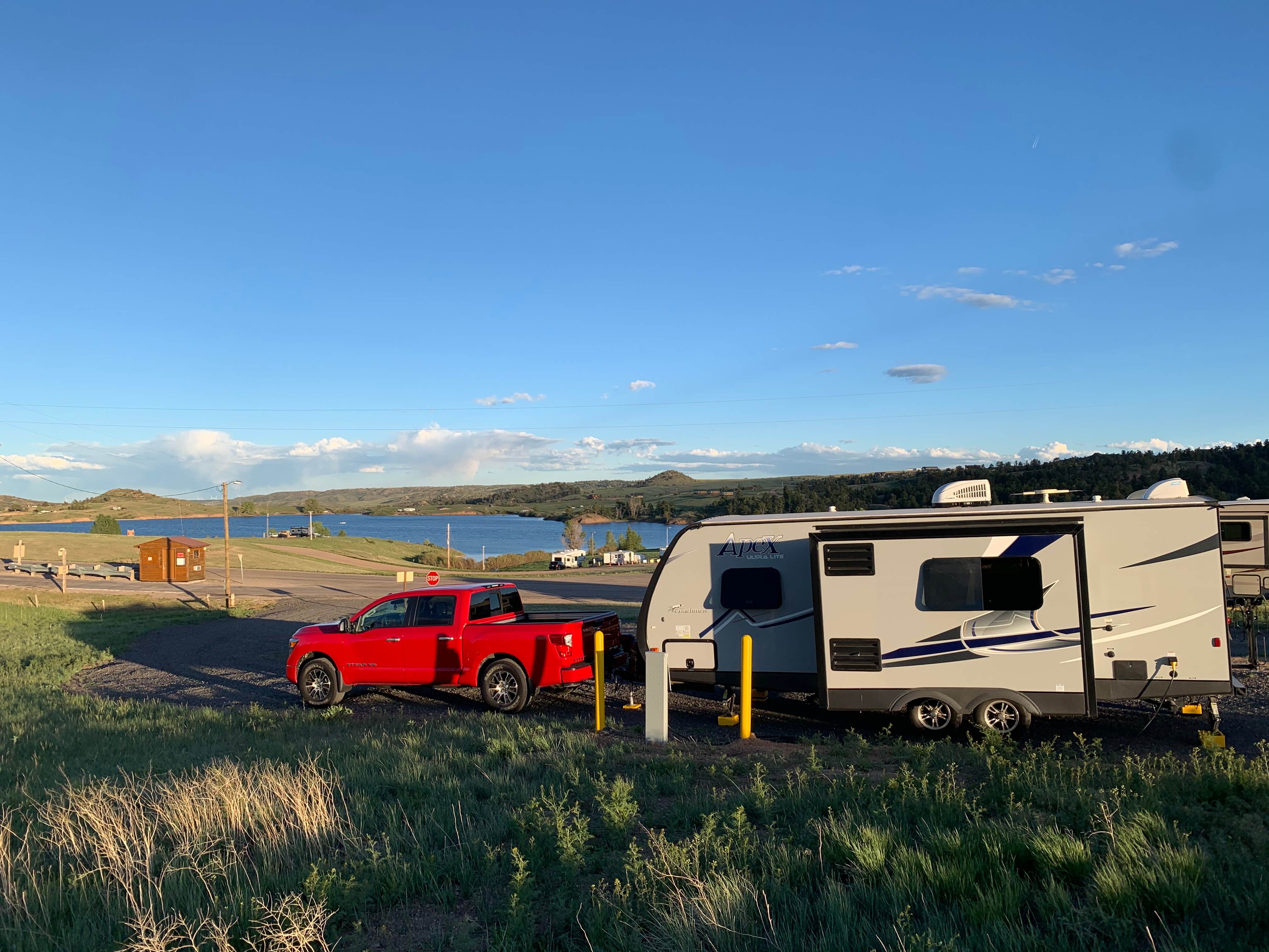 Elizabeth A.'s photo of rv camping at Curt Gowdy State Park Campground near Cheyenne, WY