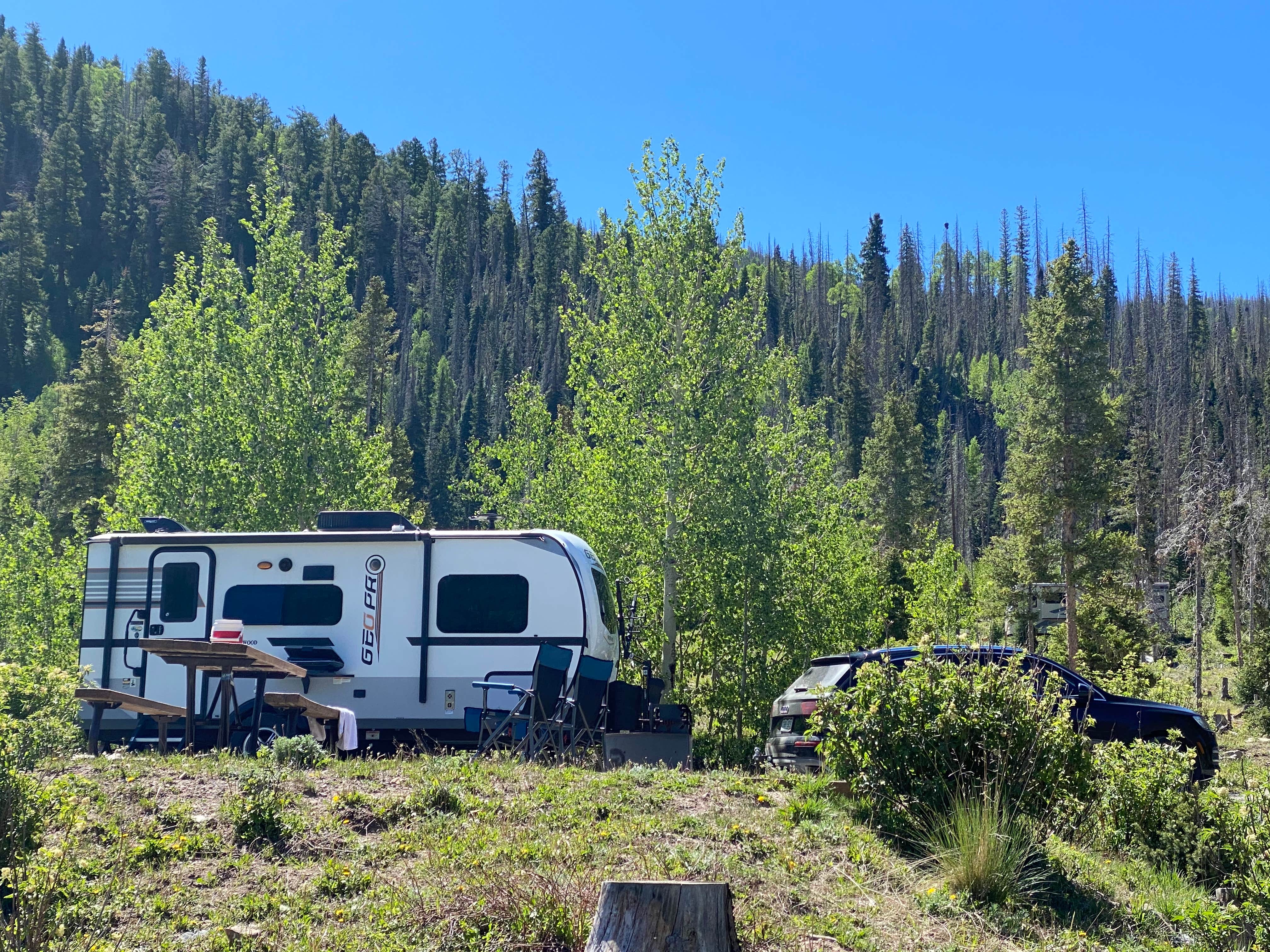 Rebeca H.'s photo of rv camping at Big Meadows Reservoir Campground (south Central Co) near City of Creede, CO