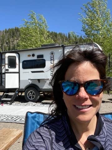 Rebeca H.'s photo of rv camping at Big Meadows Reservoir Campground (south Central Co) near Del Norte, CO