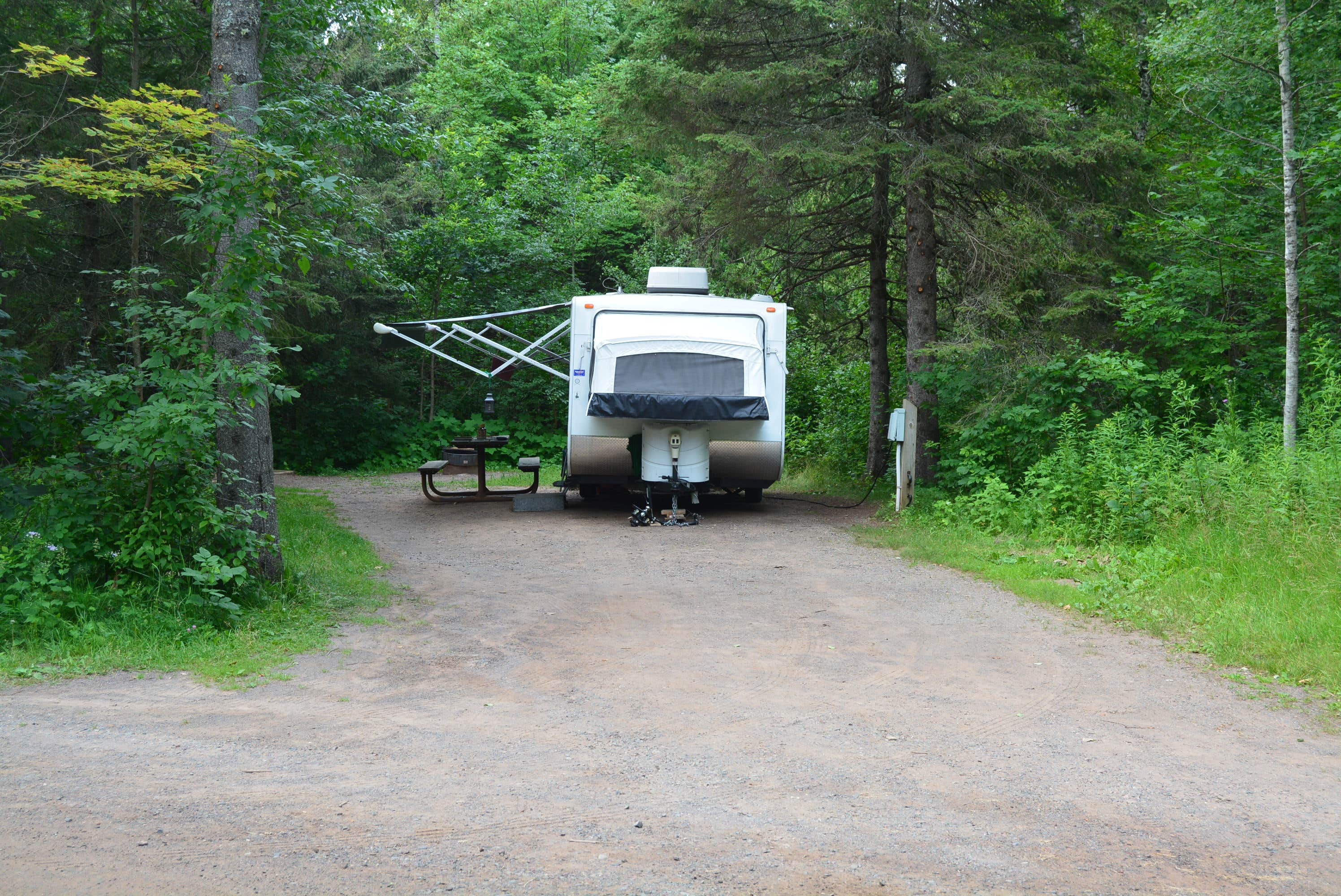 Nancy W.'s photo of rv camping at Jay Cooke State Park Campground near Turner, MN