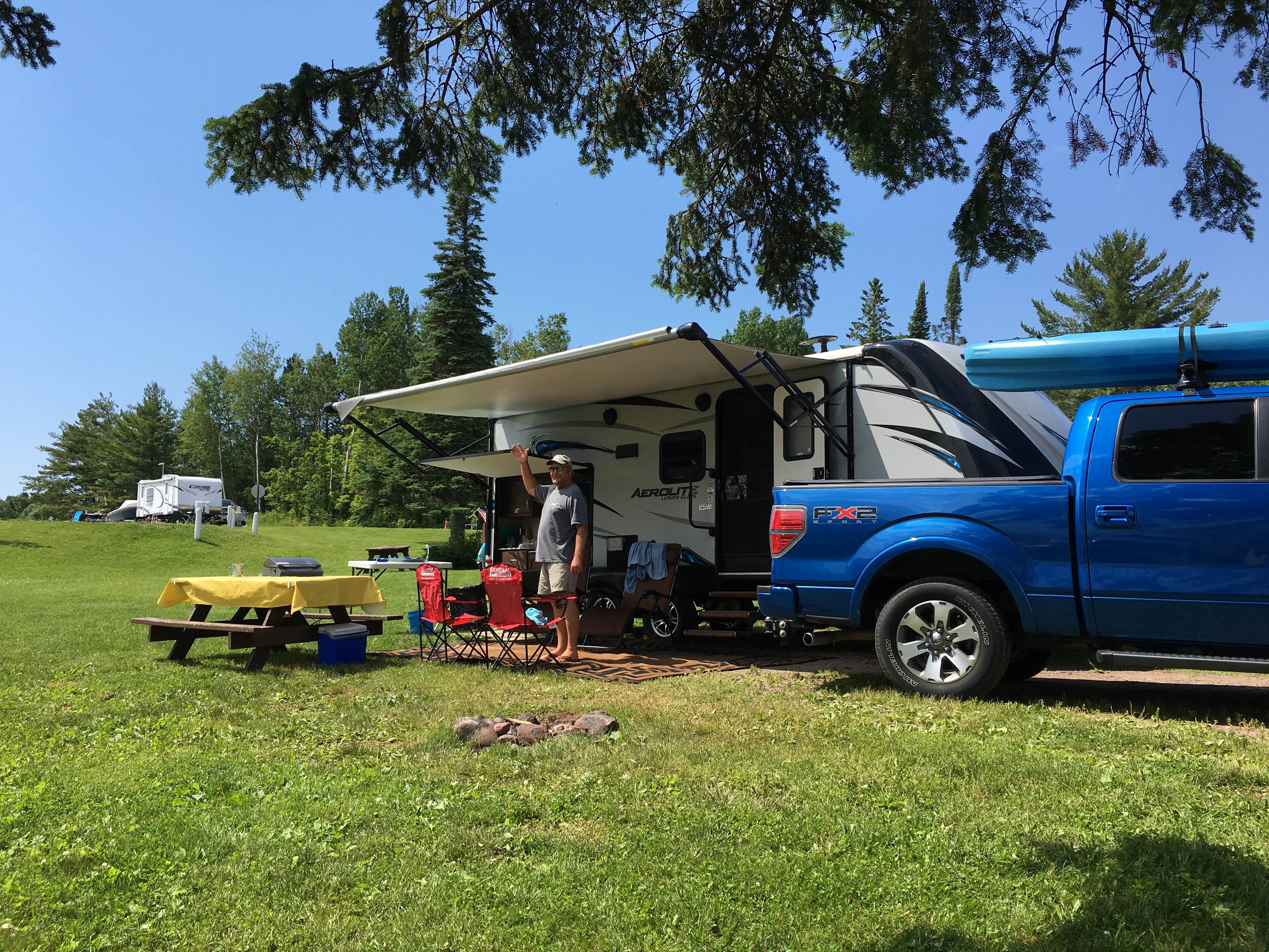 B M.'s photo at Buffalo Bay Campground near La Pointe, WI