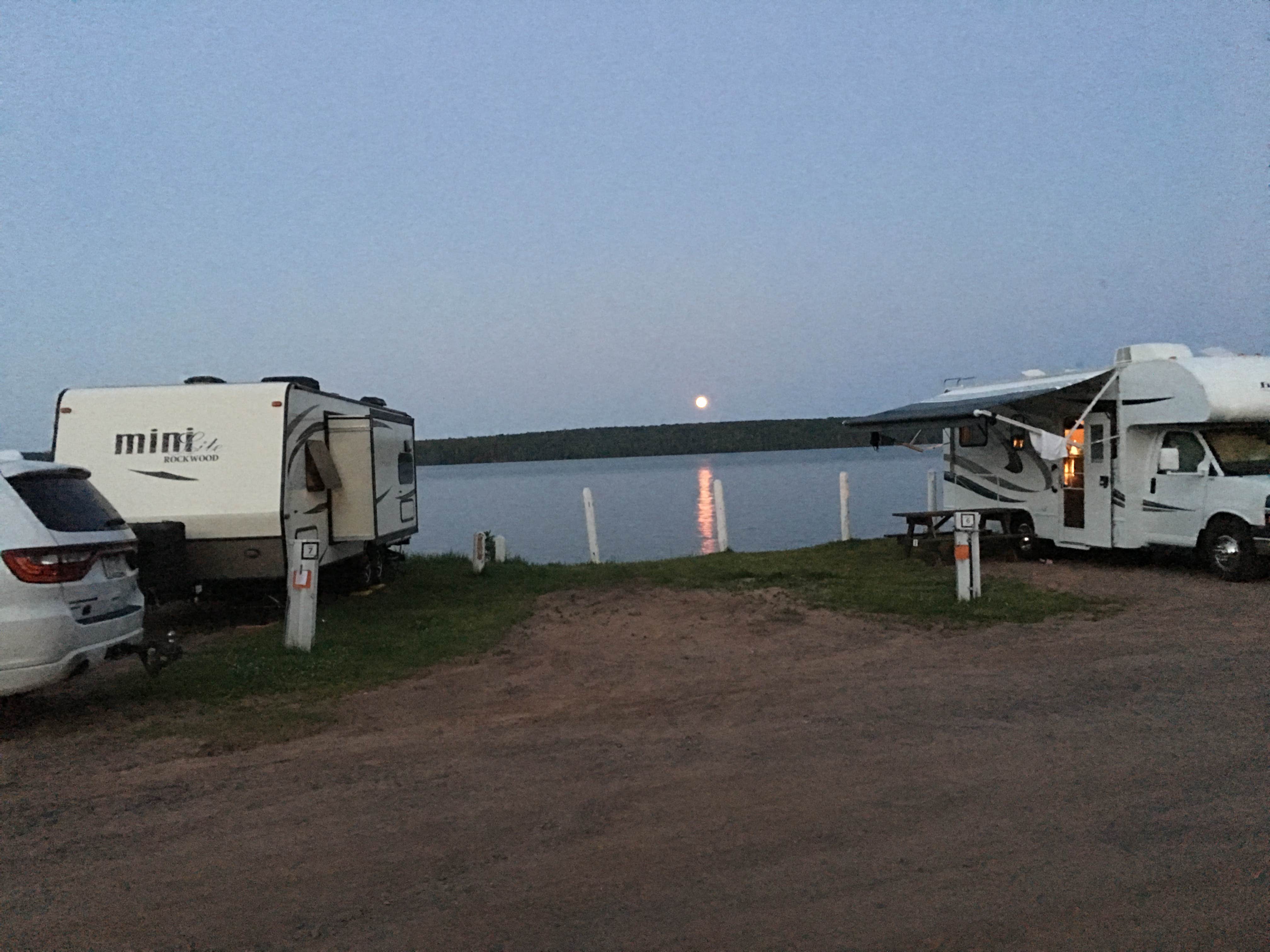 B M.'s photo of rv camping at Buffalo Bay Campground near Bayfield, WI