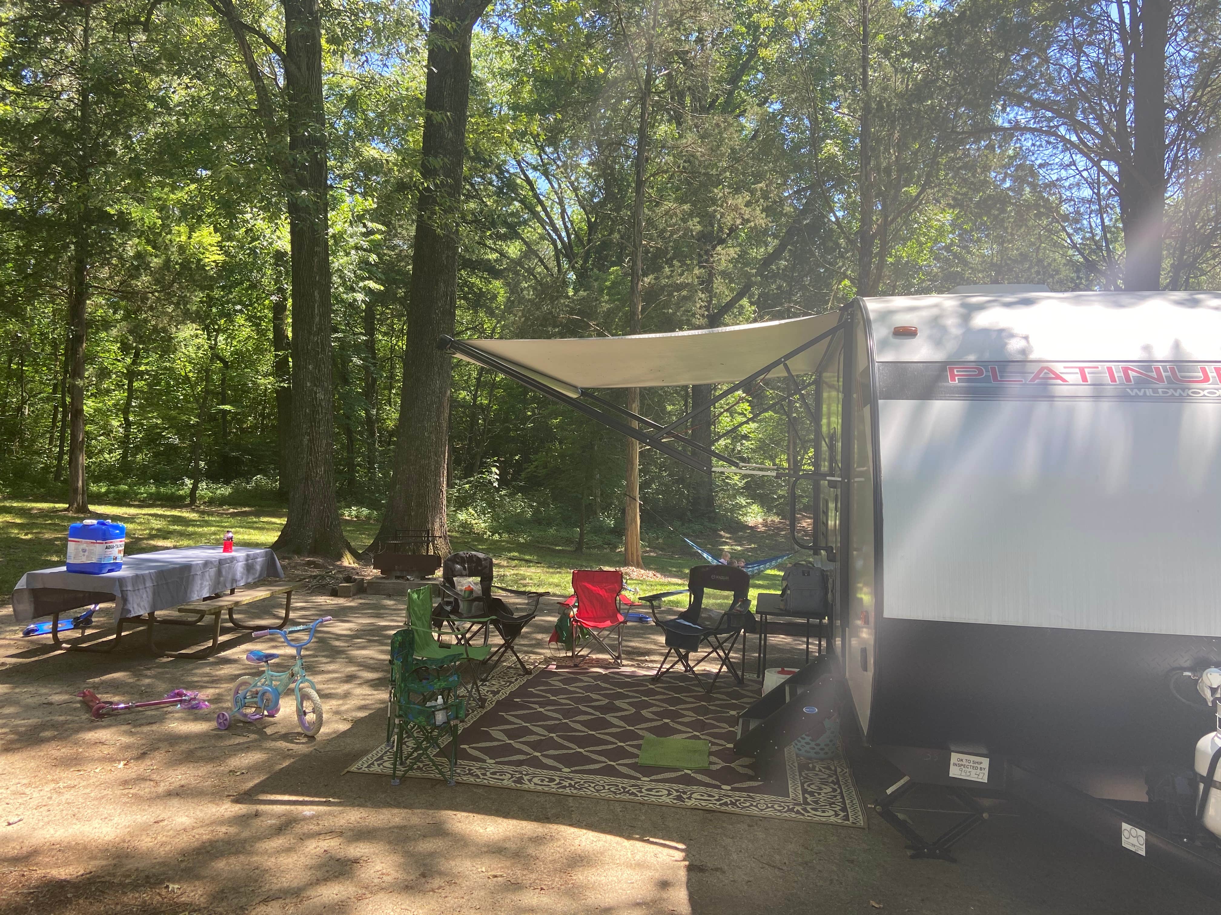 Camper-submitted photo at Dixon Springs State Park Campground near Stonefort, IL
