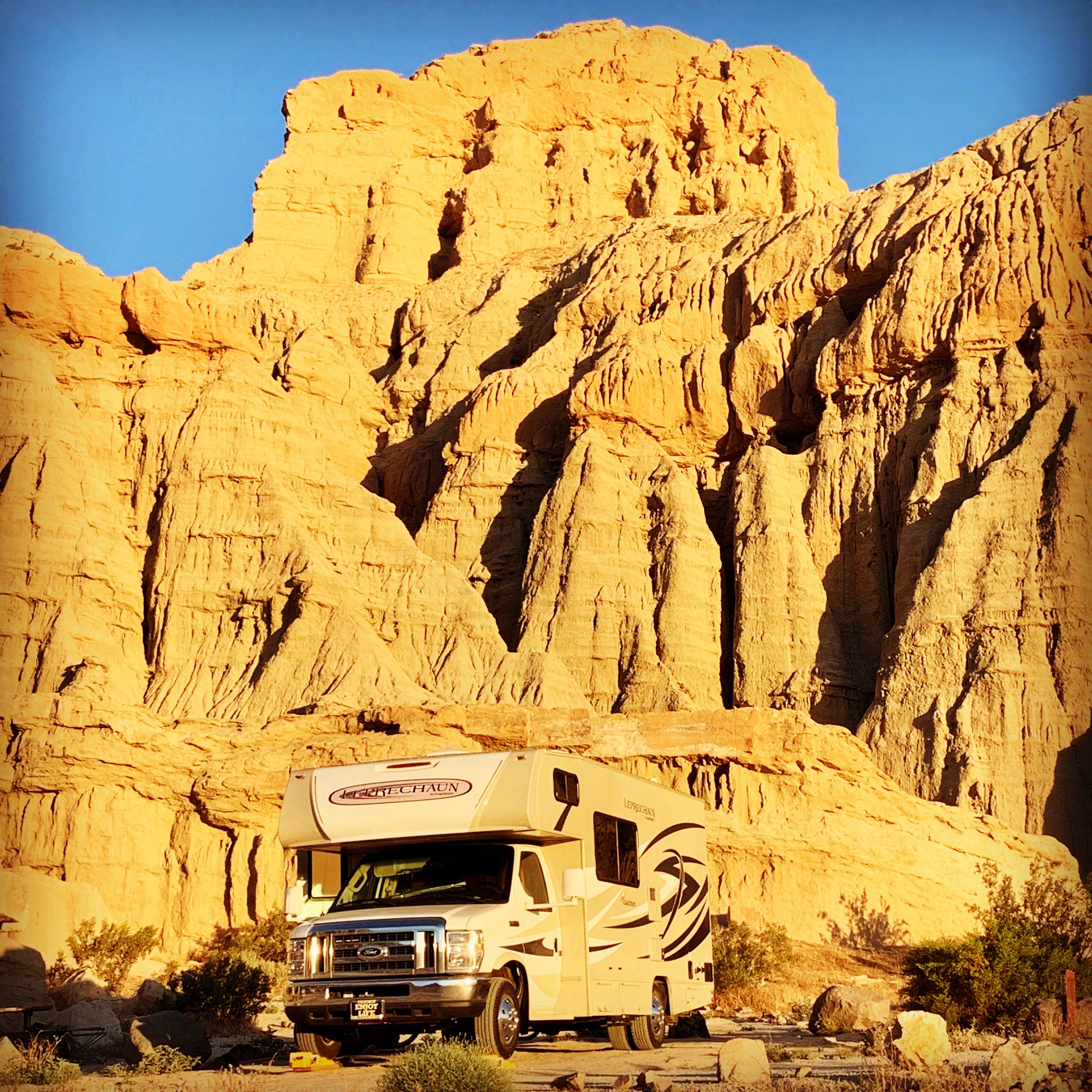 Camper-submitted photo at Ricardo Campground — Red Rock Canyon State Park near Onyx, CA