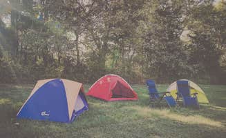 Valeria P.'s photo of tent camping at Stillwaters Farm Rustic Campsites near Silerton, TN