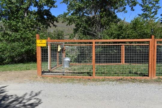 Cindy R.'s photo of camping with pets at Winthrop/N. Cascades National Park KOA Holiday near Oroville, WA
