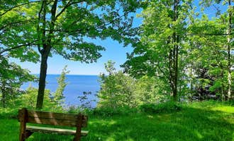 Camping near Presque Isle - Porcupine Mountains State Park: Black River Harbor Campground, Wakefield, Michigan